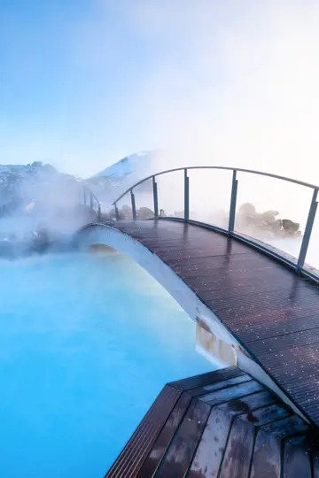 blue lagoon iceland geothermal spa for rest and relaxation in iceland warm springs of natural origin blue lake and steam