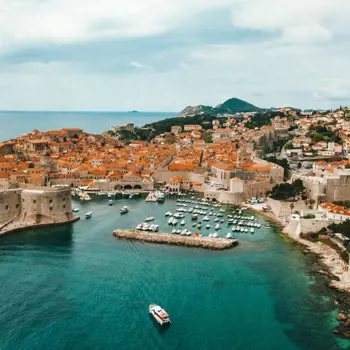 Verwondering van Dubrovnik tot Kotor