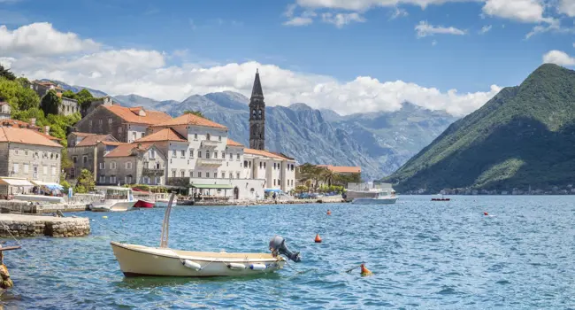 De ravissante Montenegrijnse Rivièra