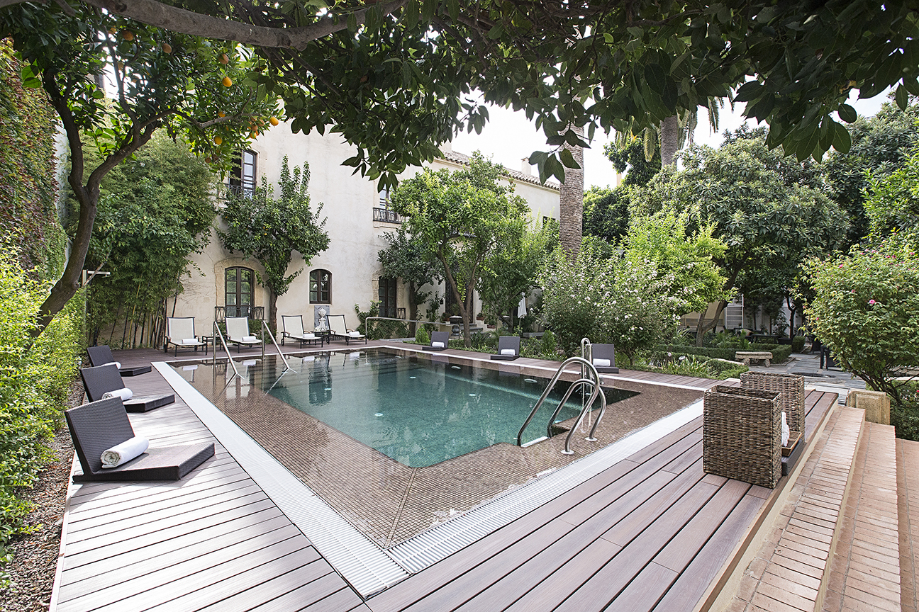 hospes palacio del bailio zwembad