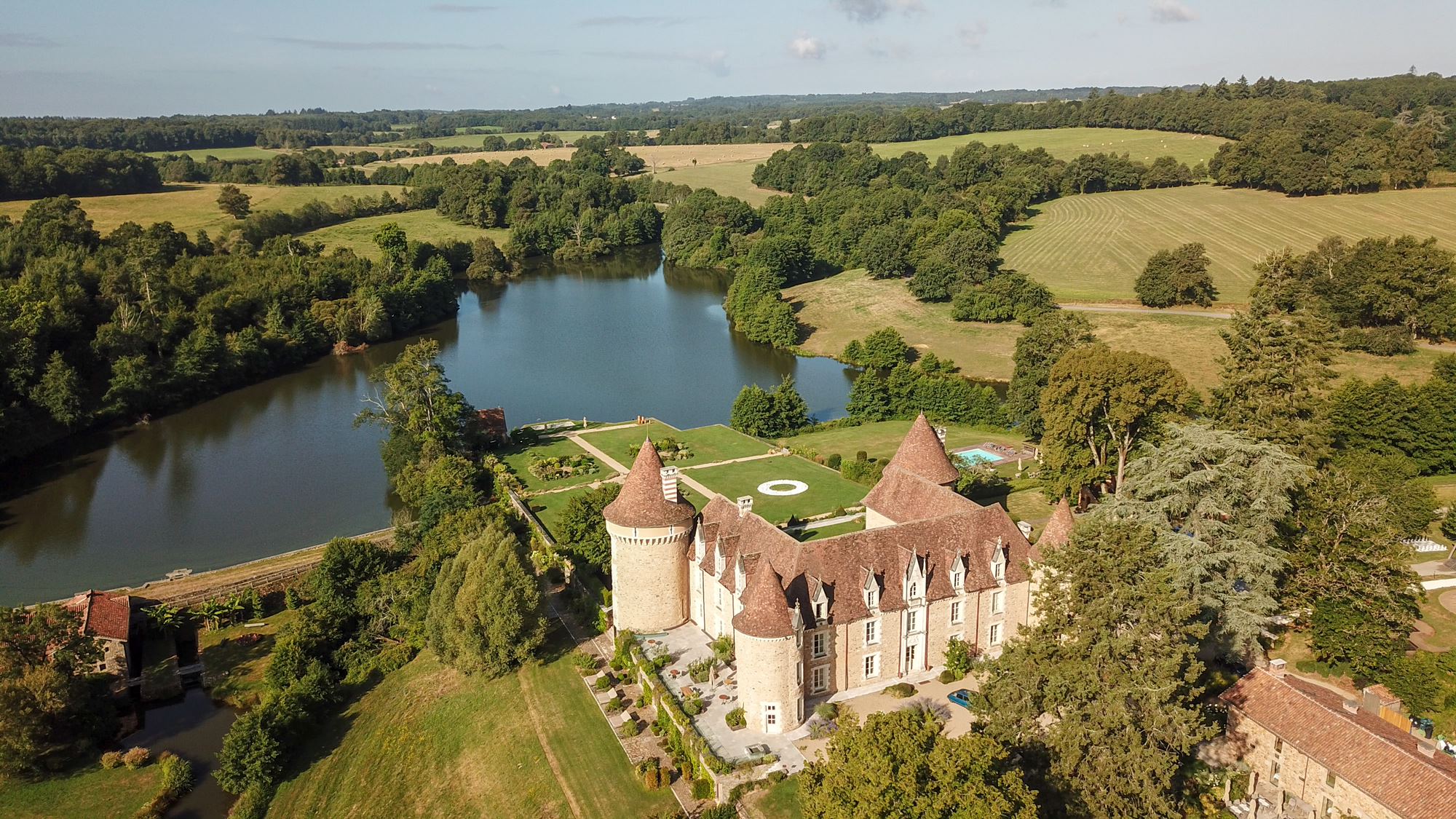 domaine des etangs ligging