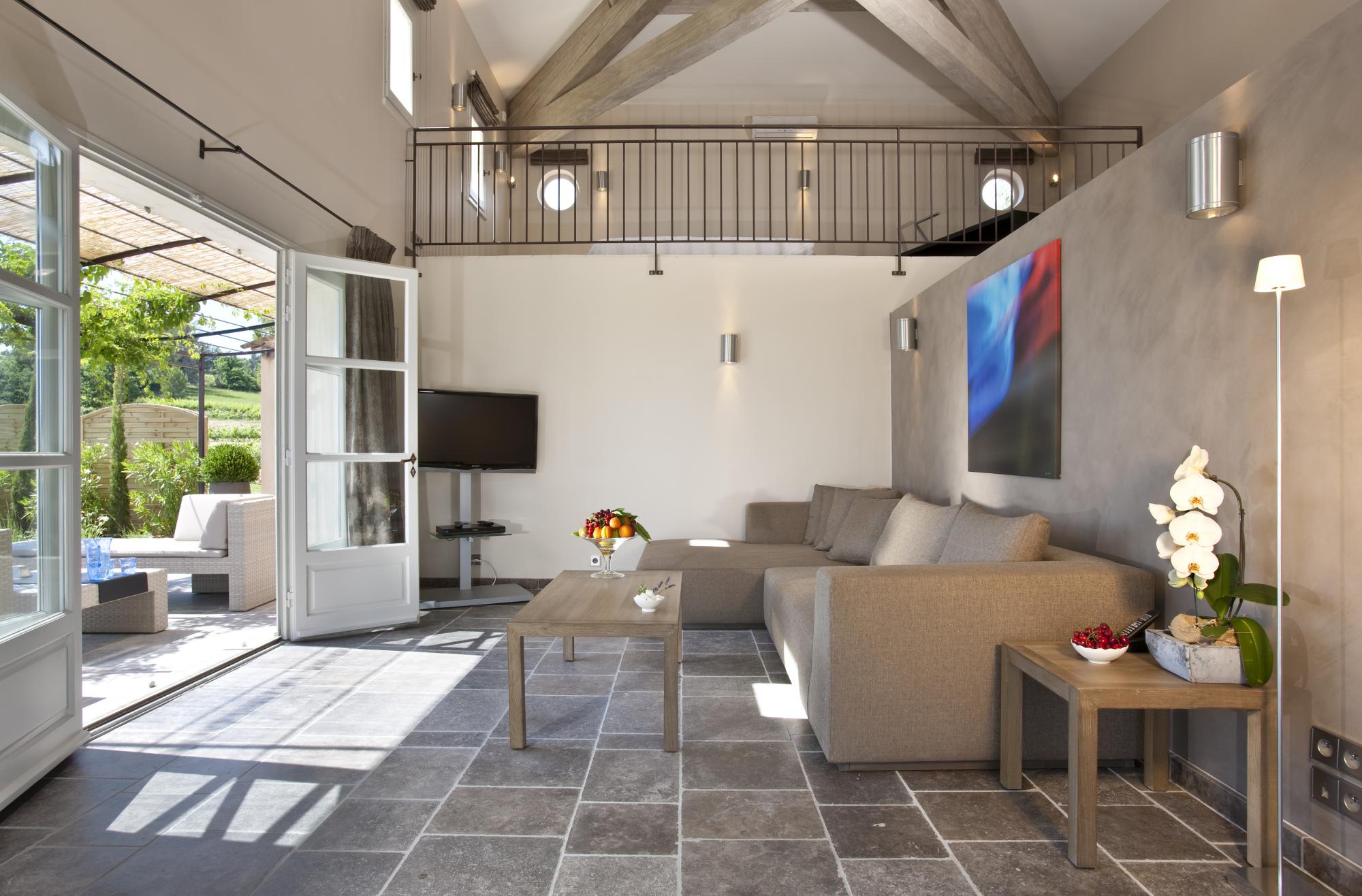 coquillade village kamer