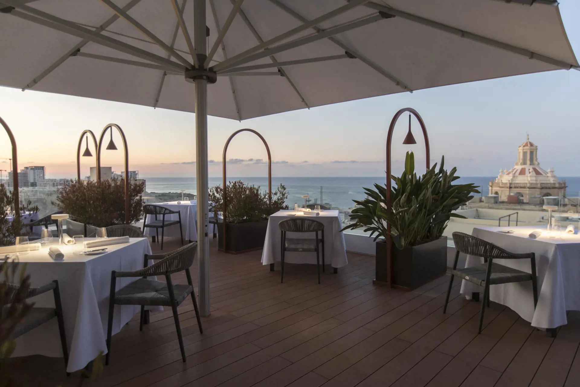rosselli malta restaurant view