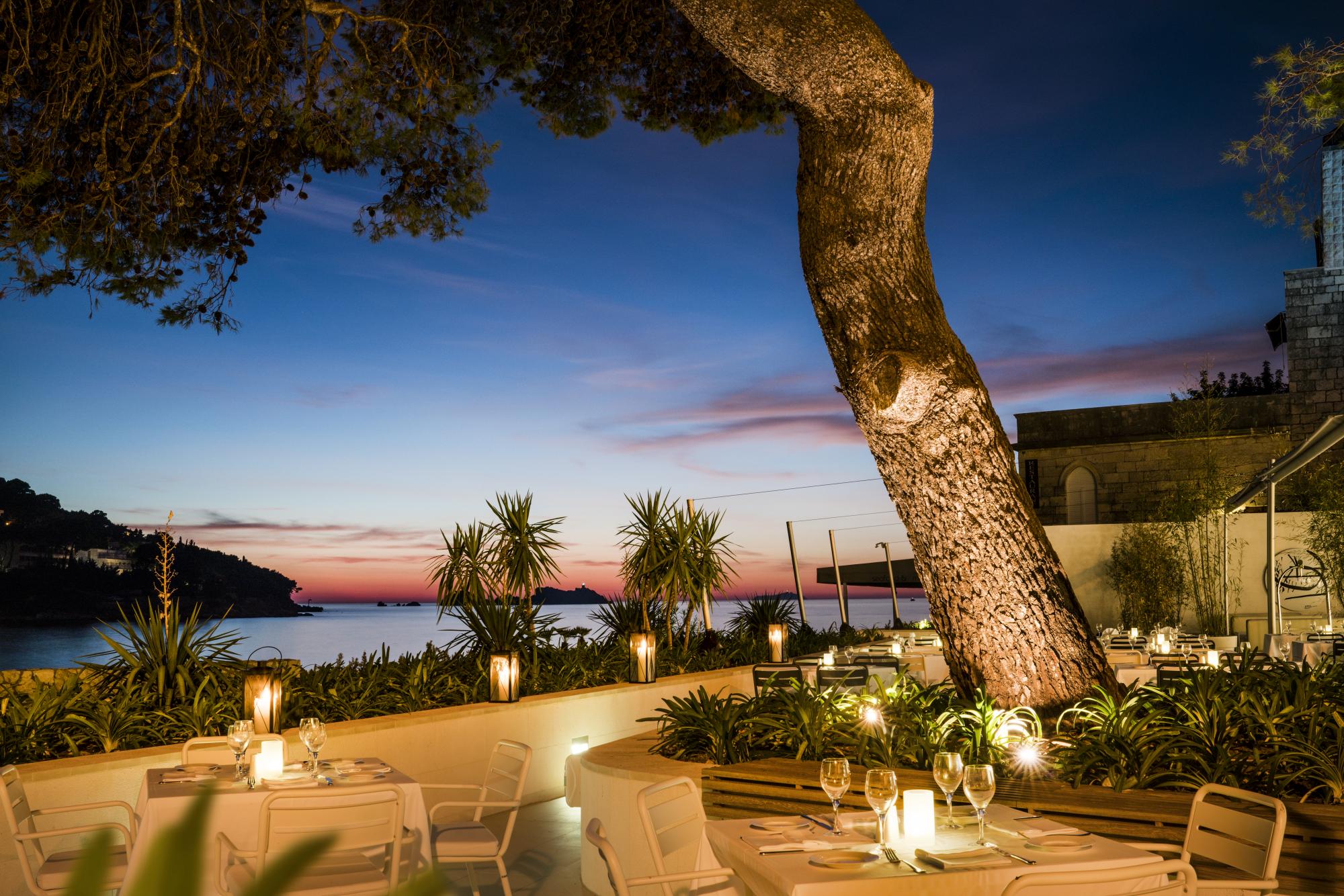 hotel kompas dubrovnik uitzicht