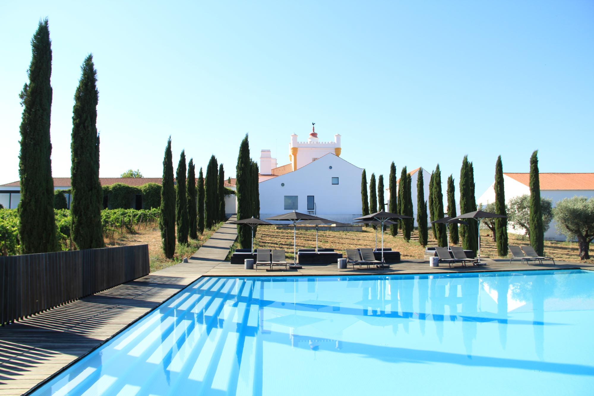 torre de palma wine hotel zwembad