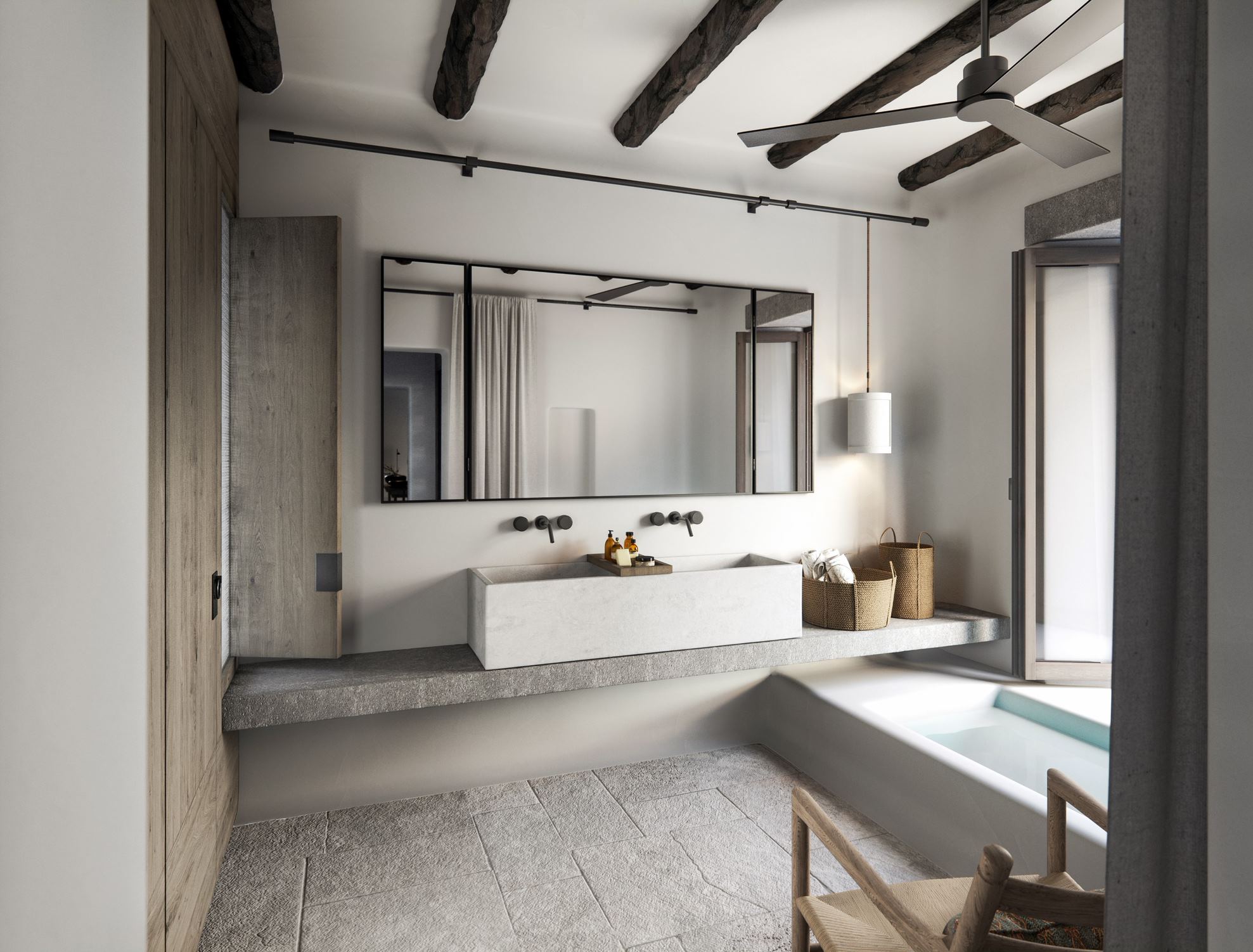 kalesma mykonos badkamer