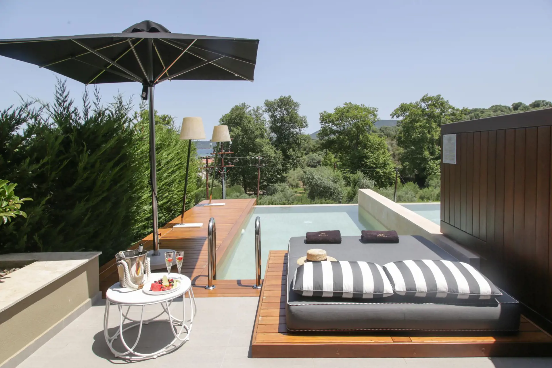 avaton luxury hotel villas private pool