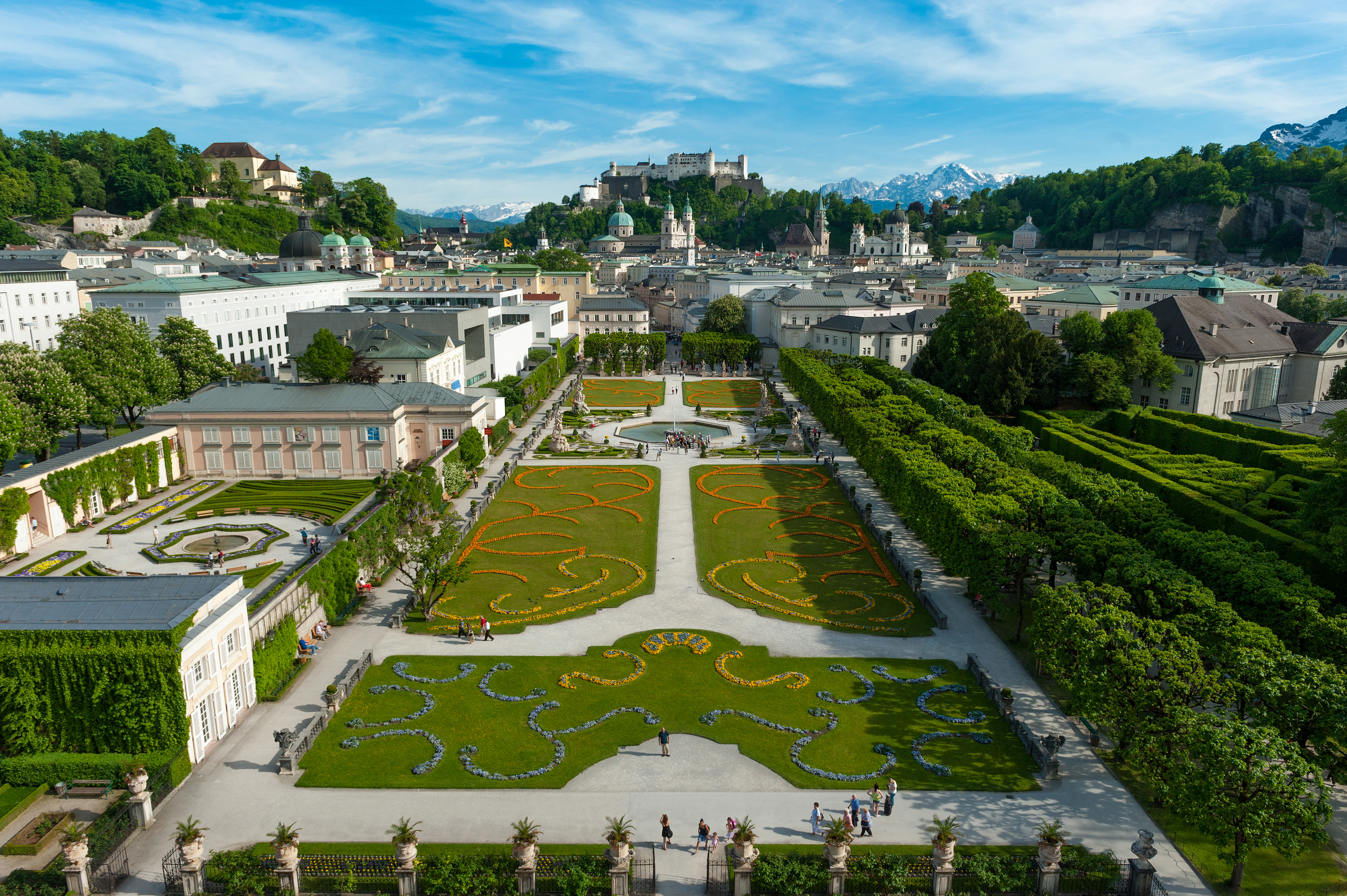 binnenplein salzburg oostenrijk