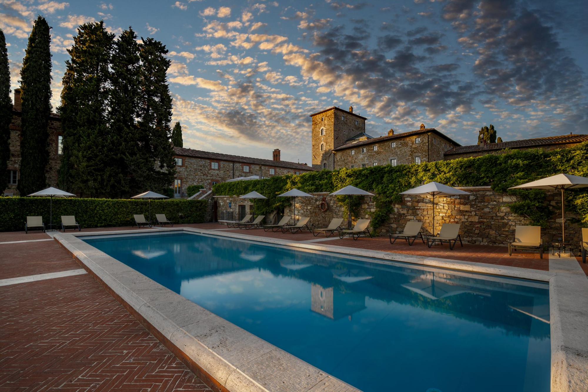 relais borgo scopeto zwembad