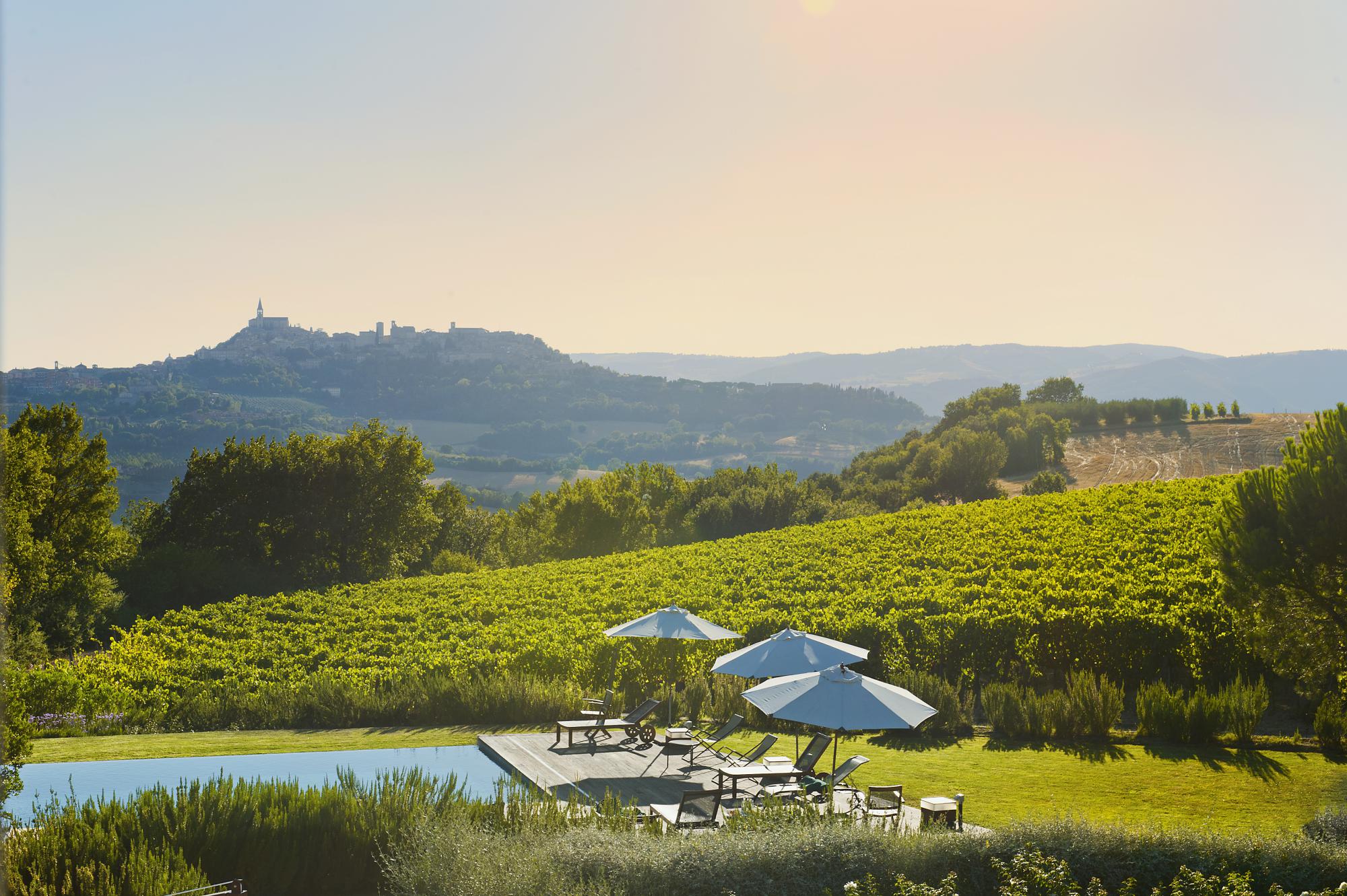 roccafiore spa resort ligging