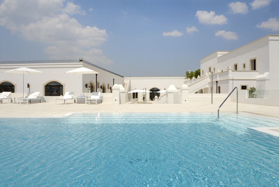 masseria bagnara zwembad
