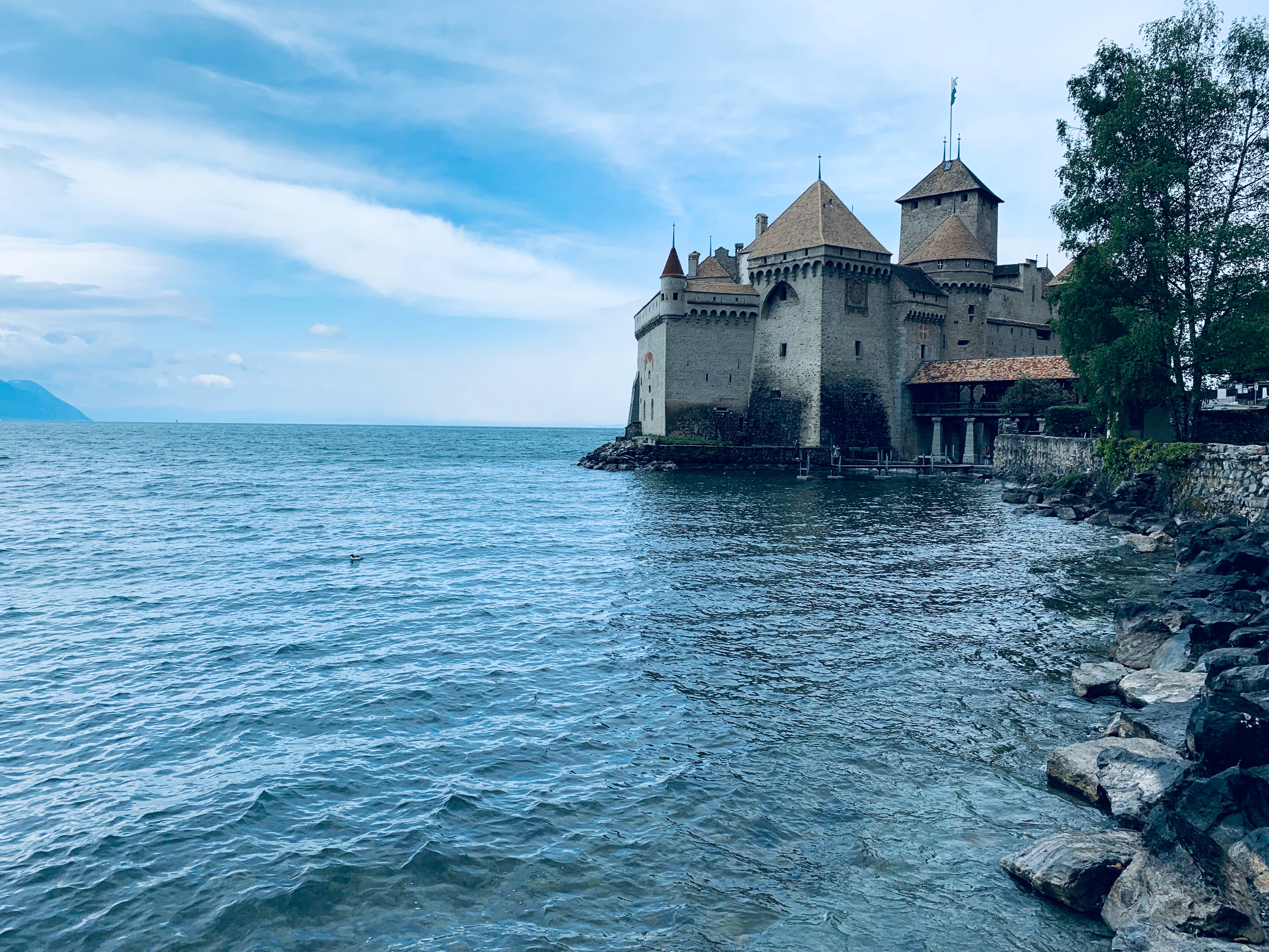 zwitserland chillon castle montreux