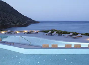 29 communal pools evening view cayo boutique resort kreta