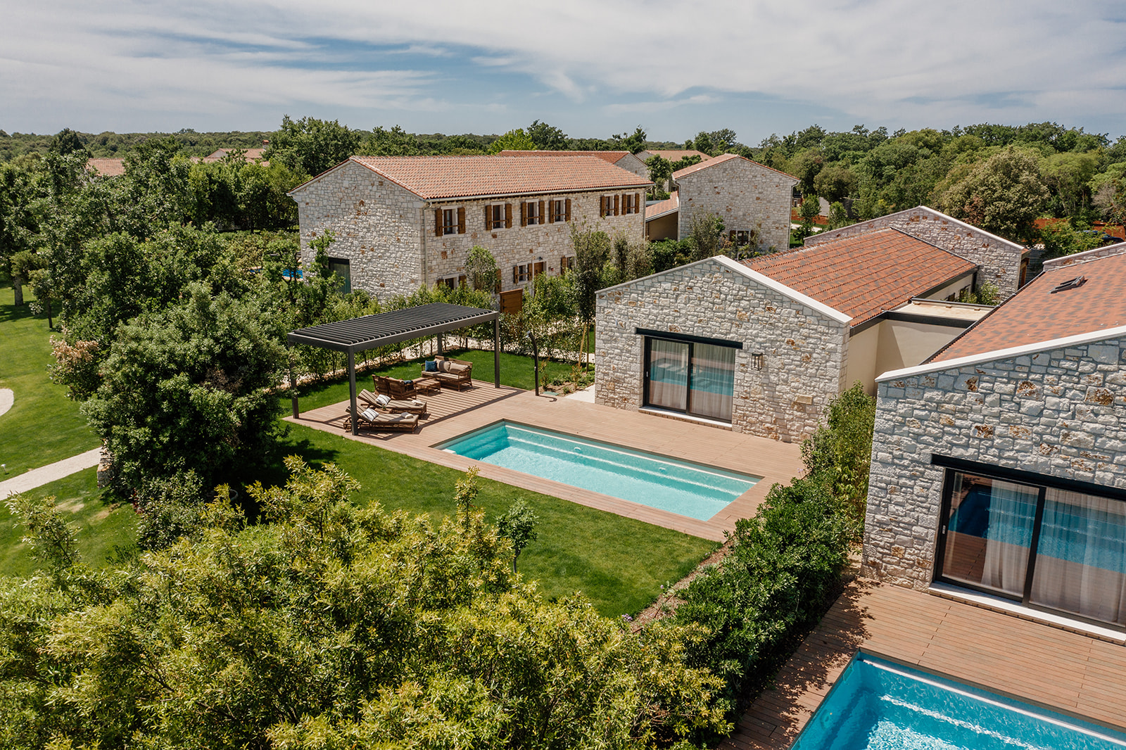 Meneghetti huisjes en villa’s 