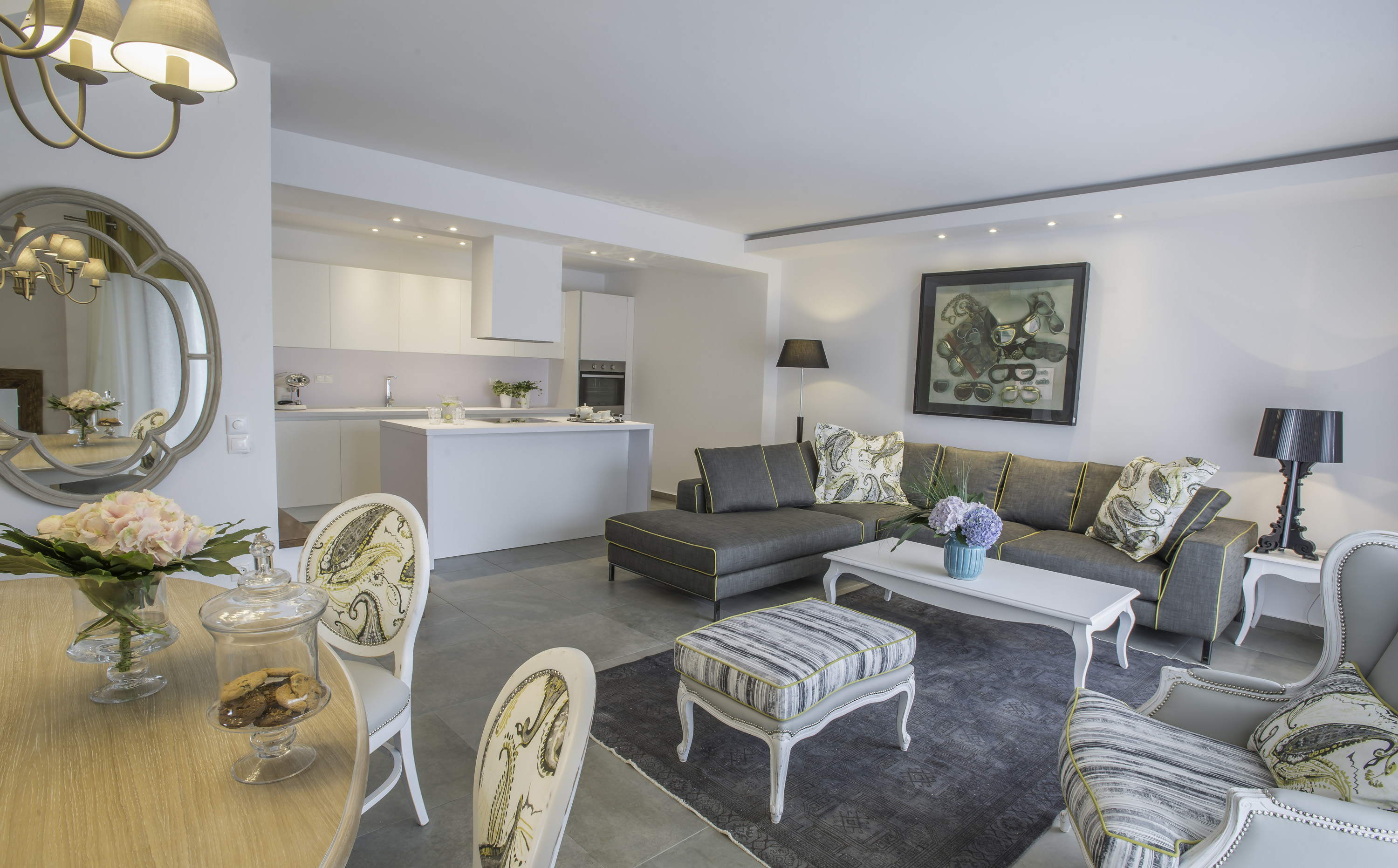 5 avaton villa woonkamer en keuken
