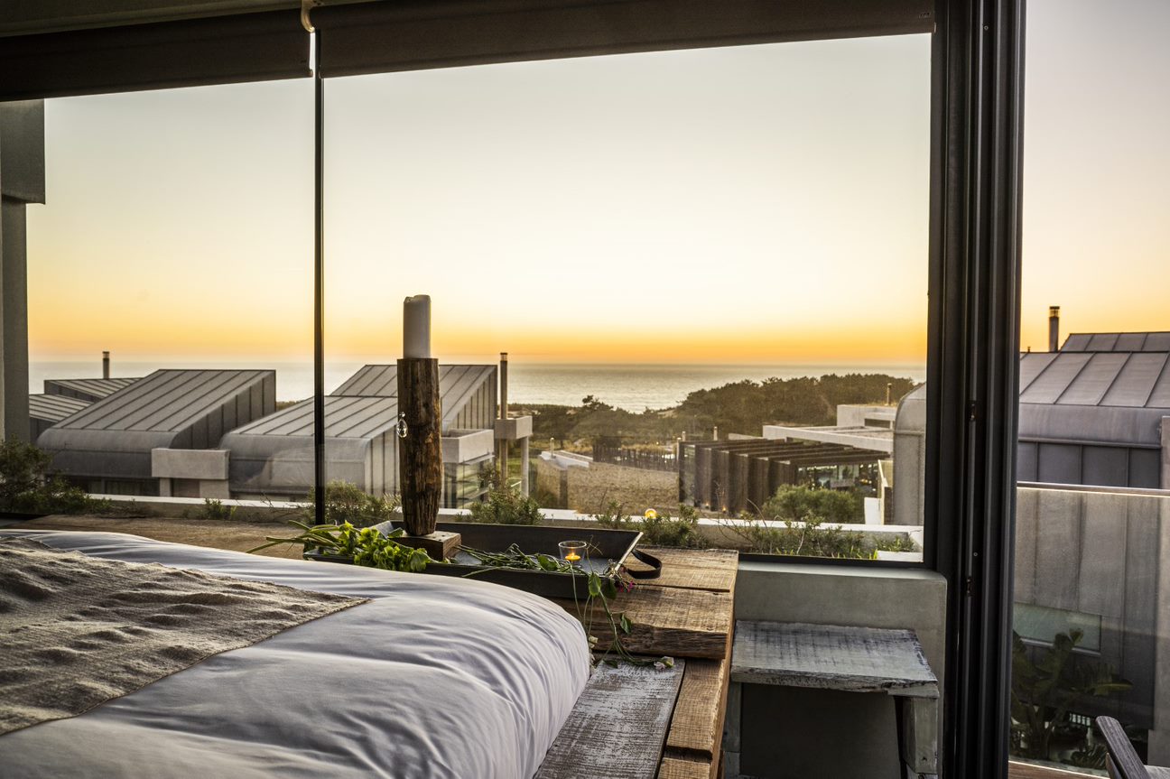 3 areias seixo villa s uitzicht slaapkamer