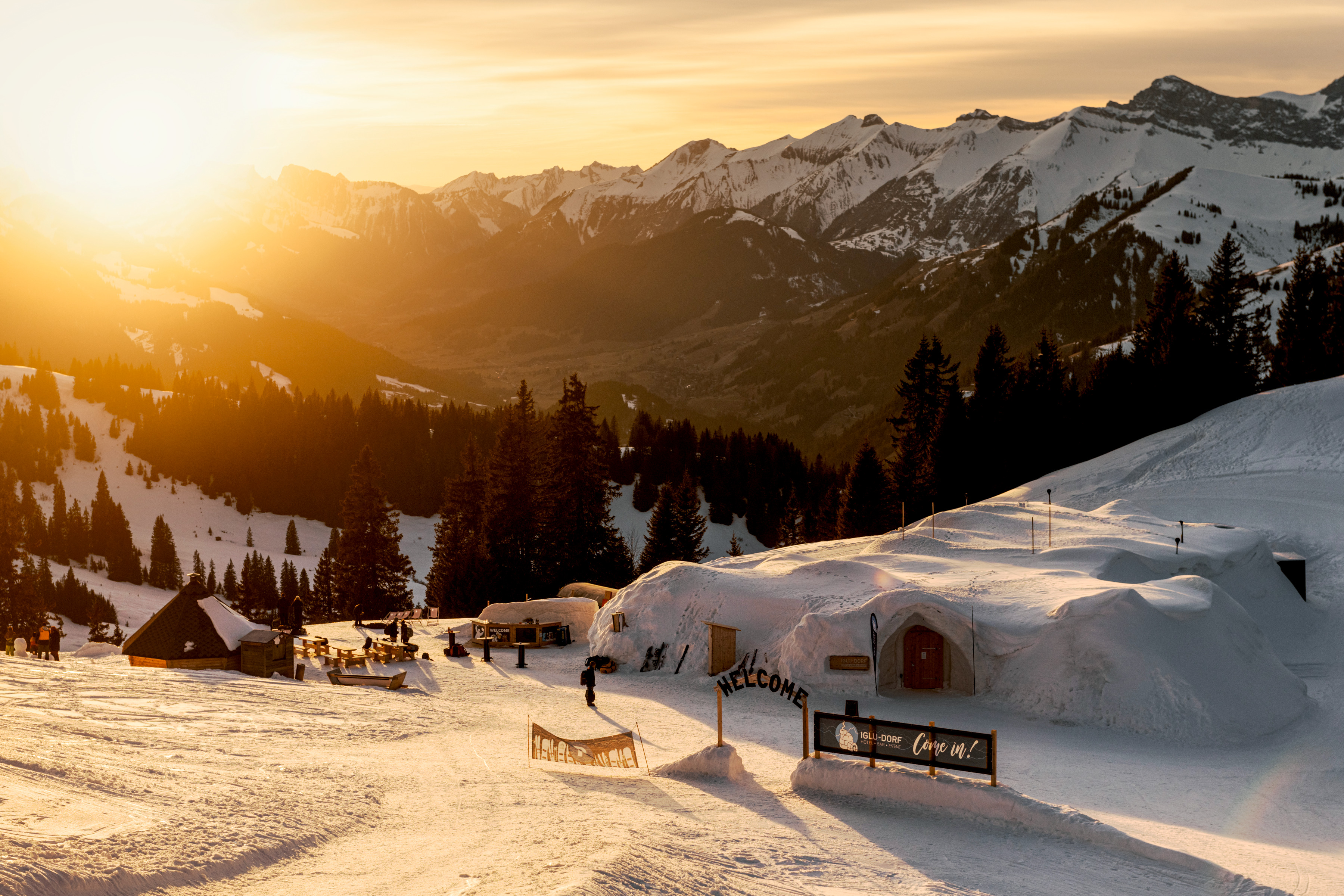gstaad igloo village