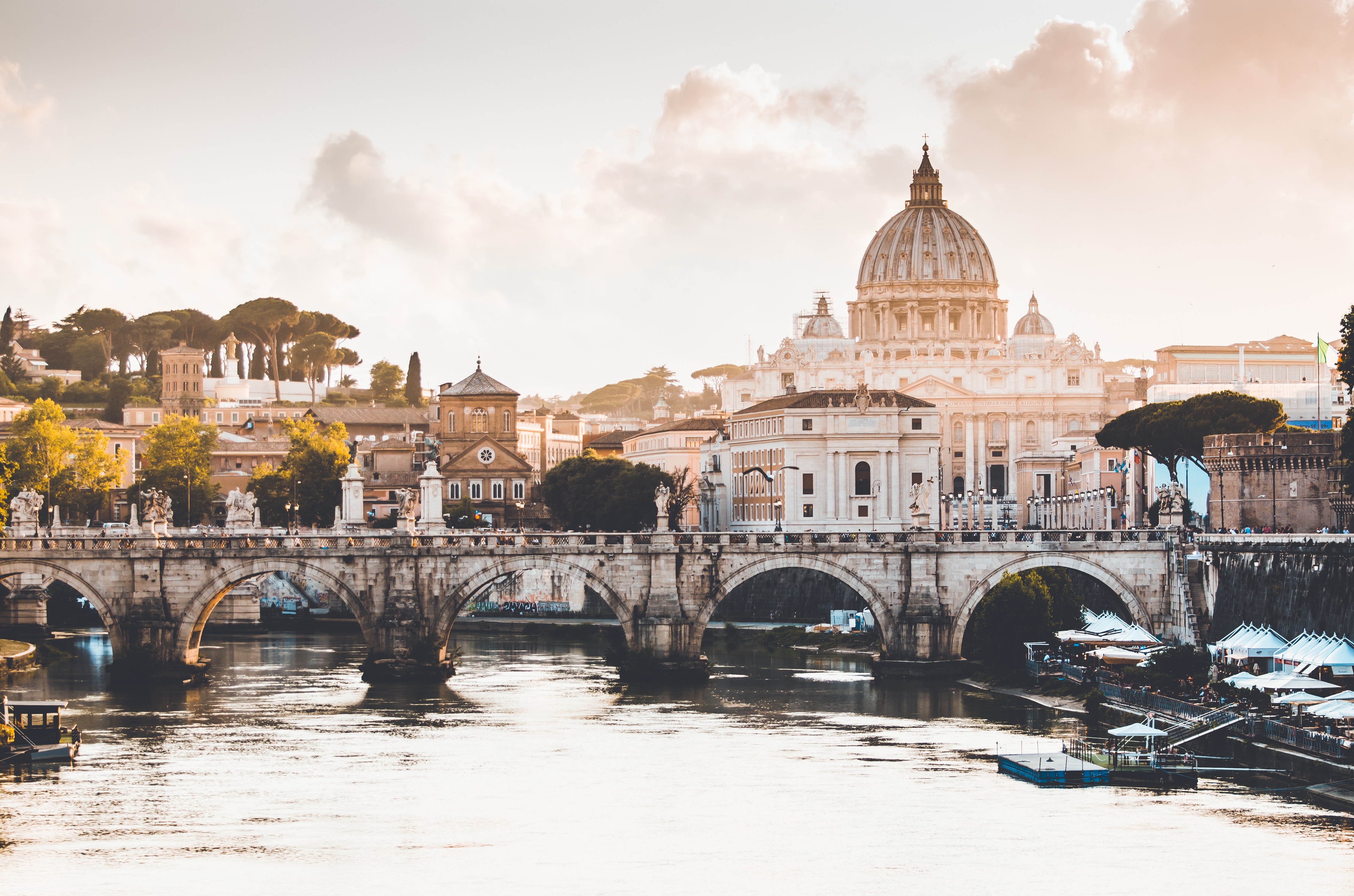 vaticaanstad in hartje rome