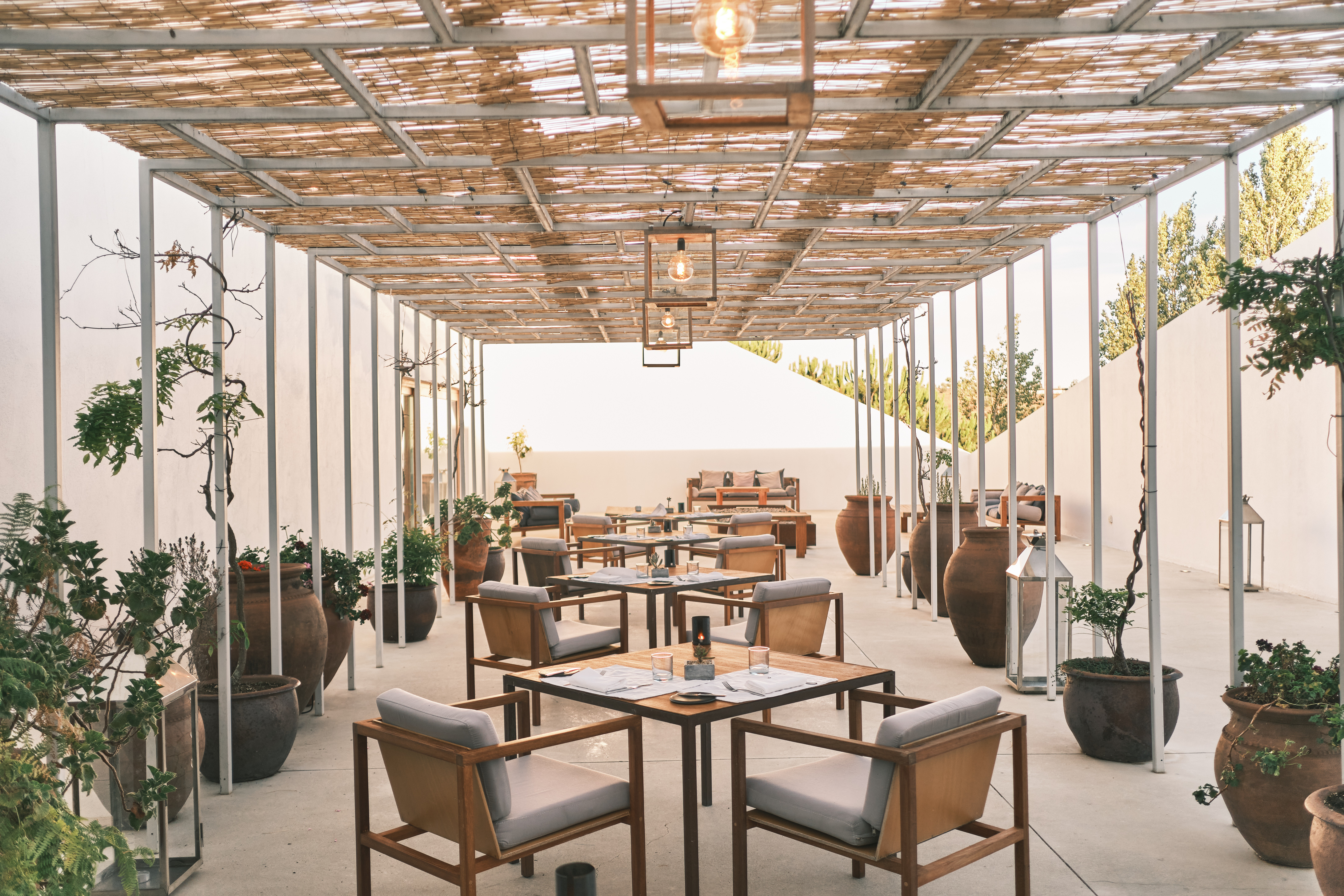 8 l and vineyards breakfast patio