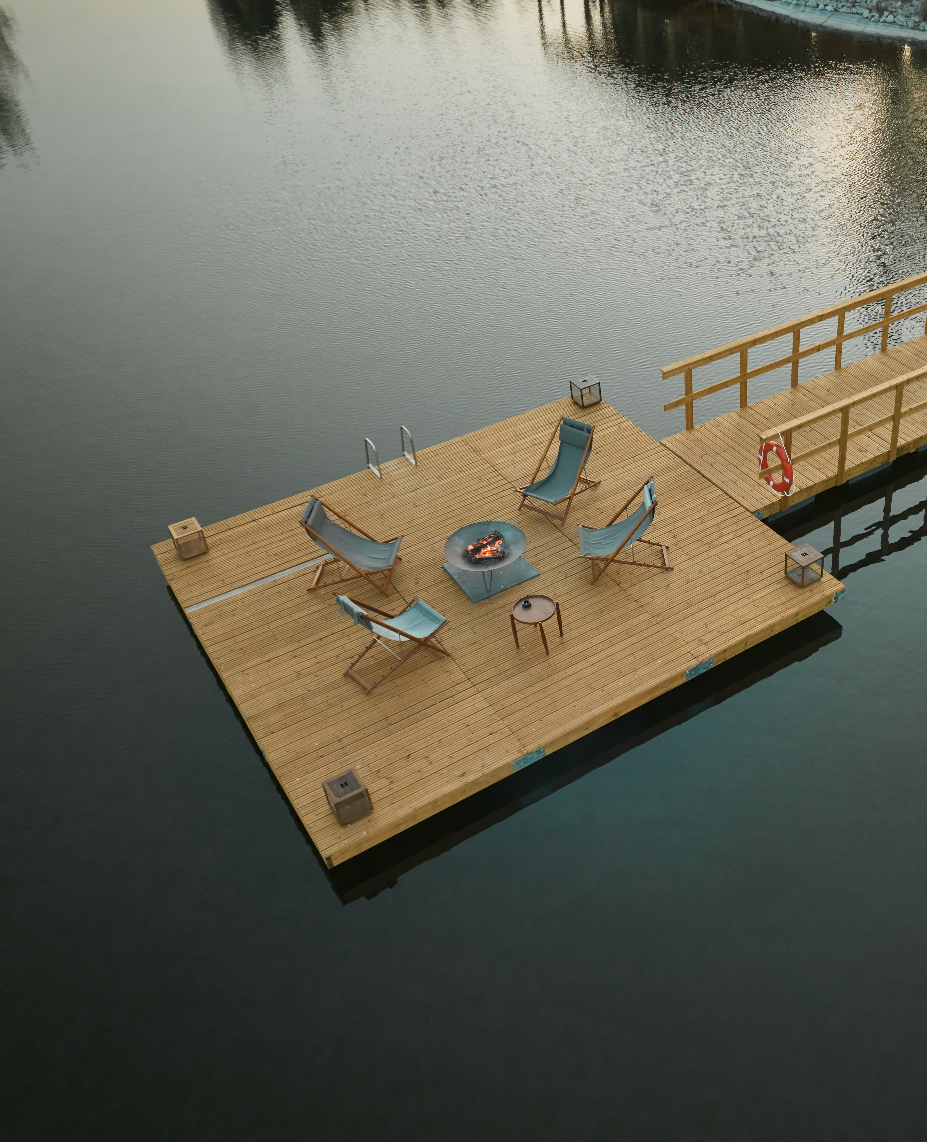 20 l and vineyards lake and sitting area