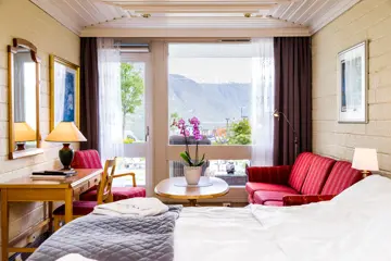 4 walaker hotel kamer met uitzicht
