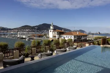 1 palacio arrriluce hotel lujo bilbao getxo piscina exterior
