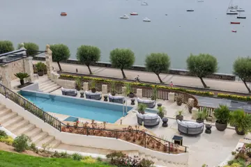 9 palacio arrriluce hotel lujo getxo bilbao piscina exterior