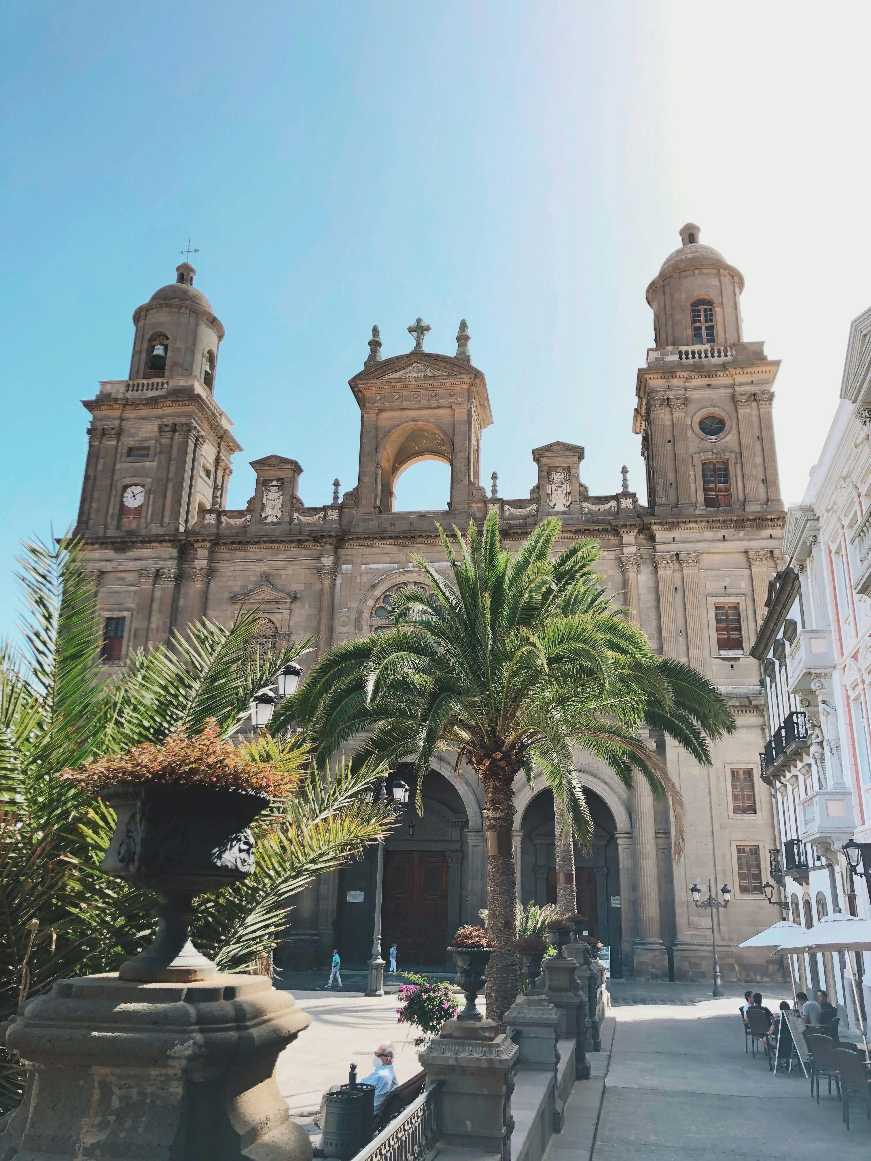 the santa ana cathedral in las palmas de gran canaria spain