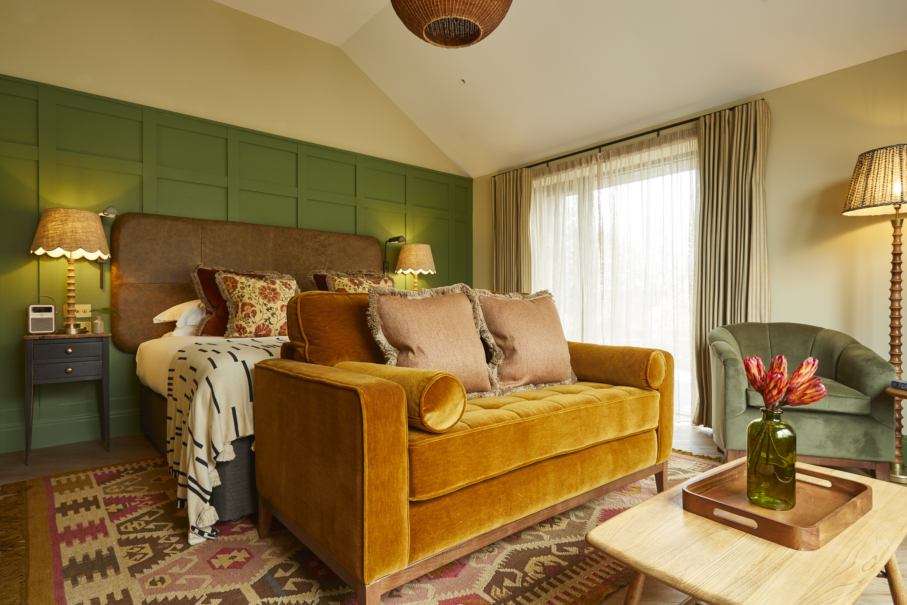 5 rothay manor bedroom and sofa