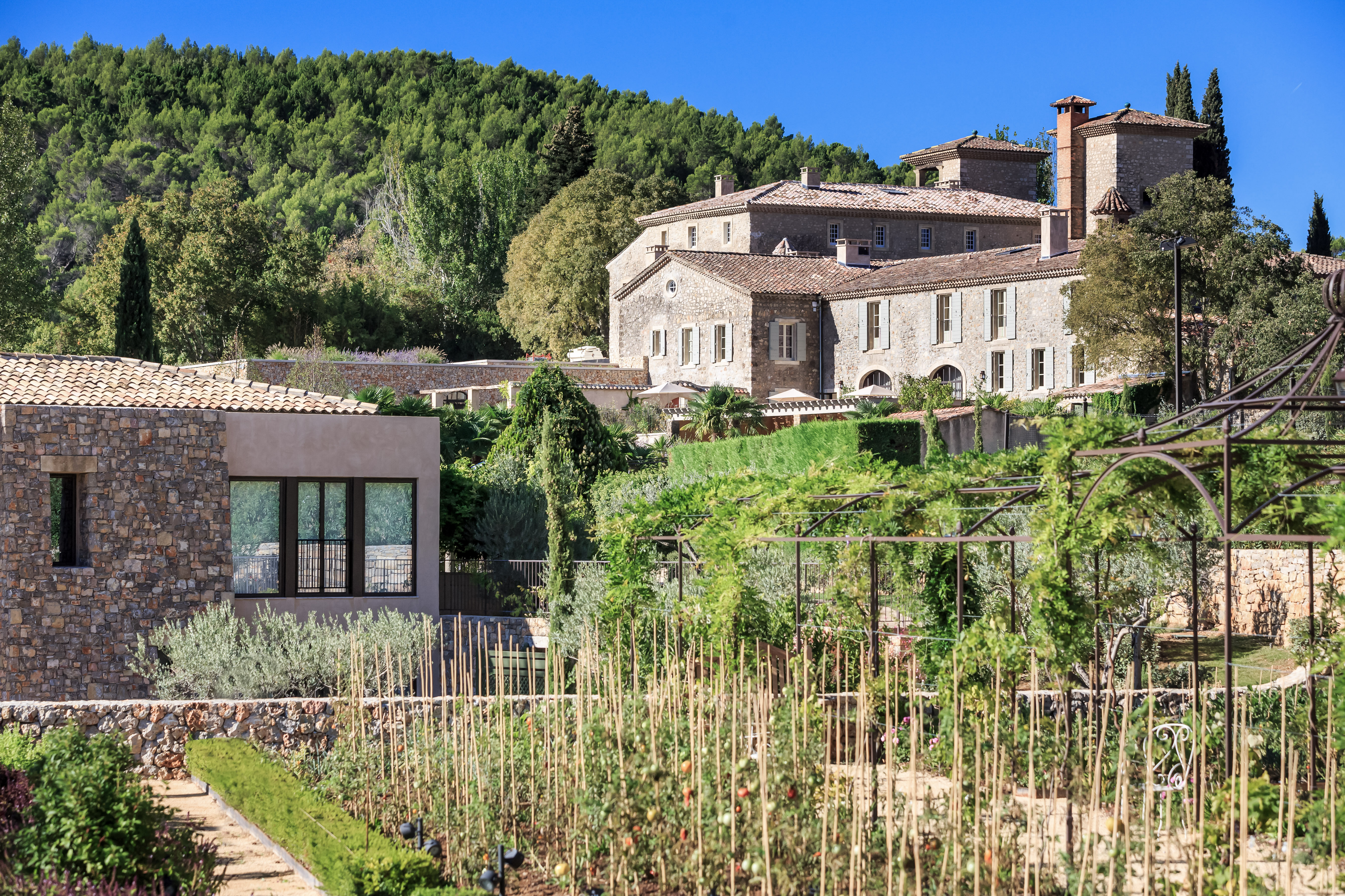 le chateau de berne potager herve fabre