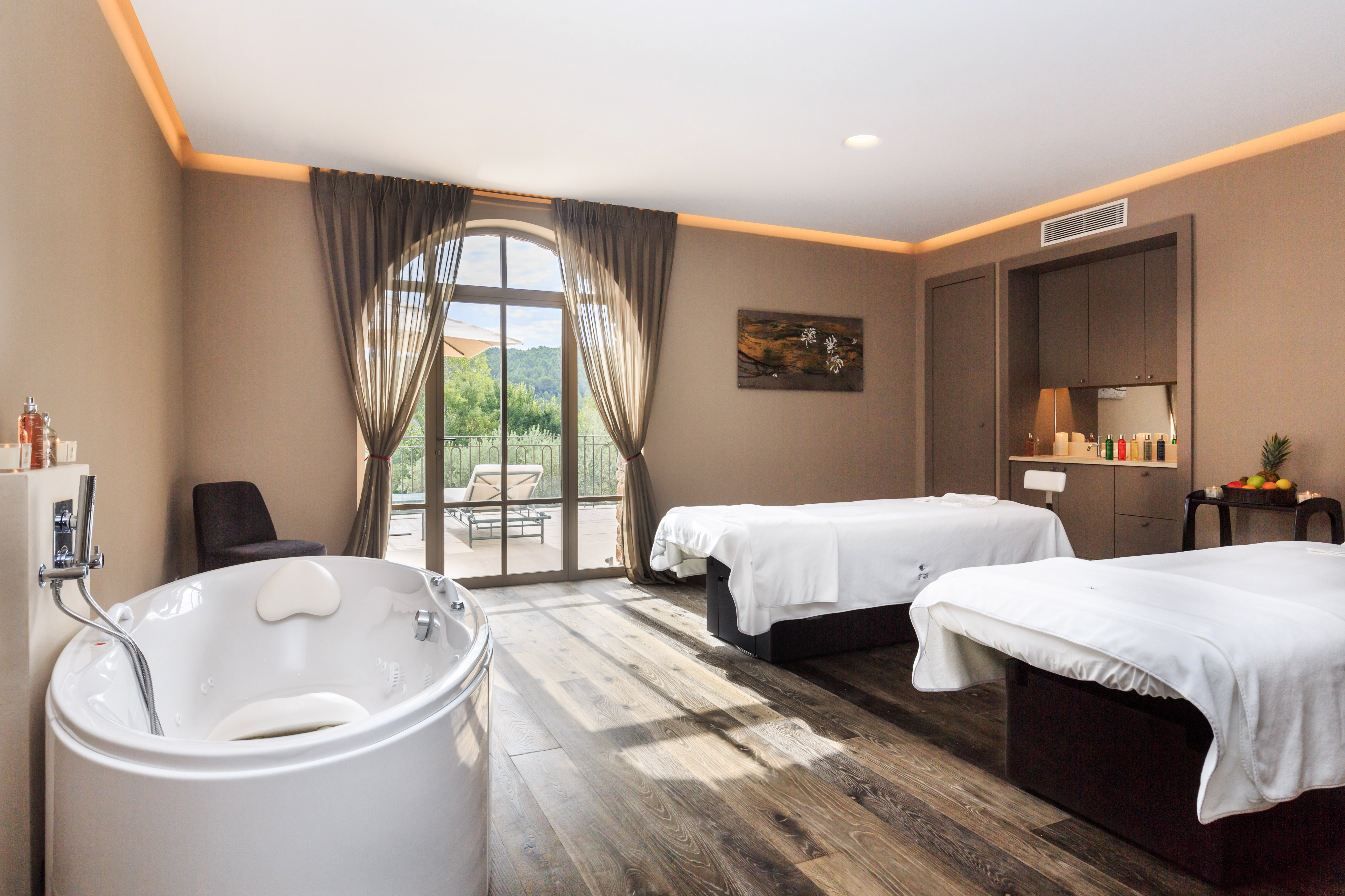 le chateau de berne spa cabine double