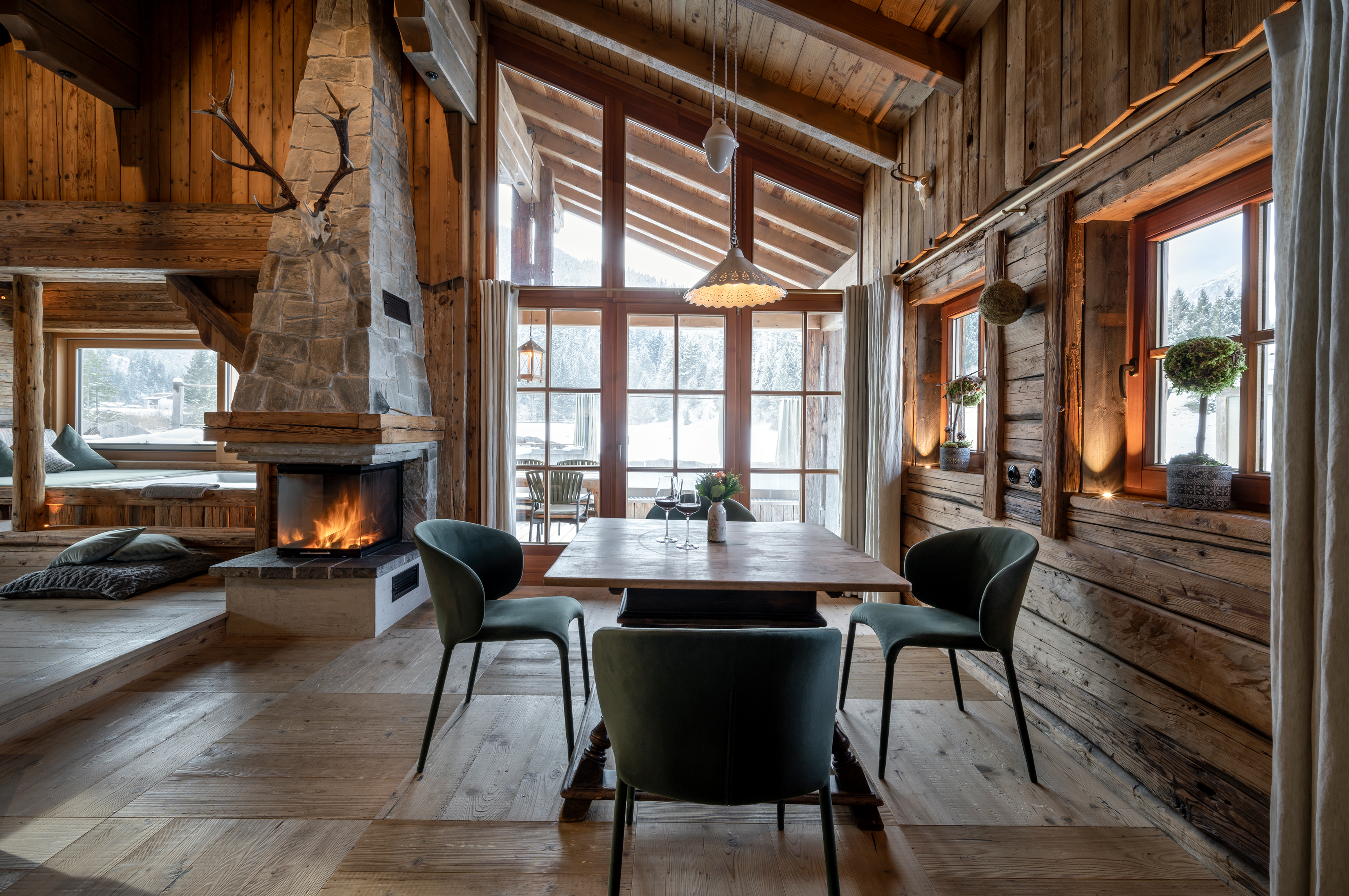 poolvilla luxus chalet tirol