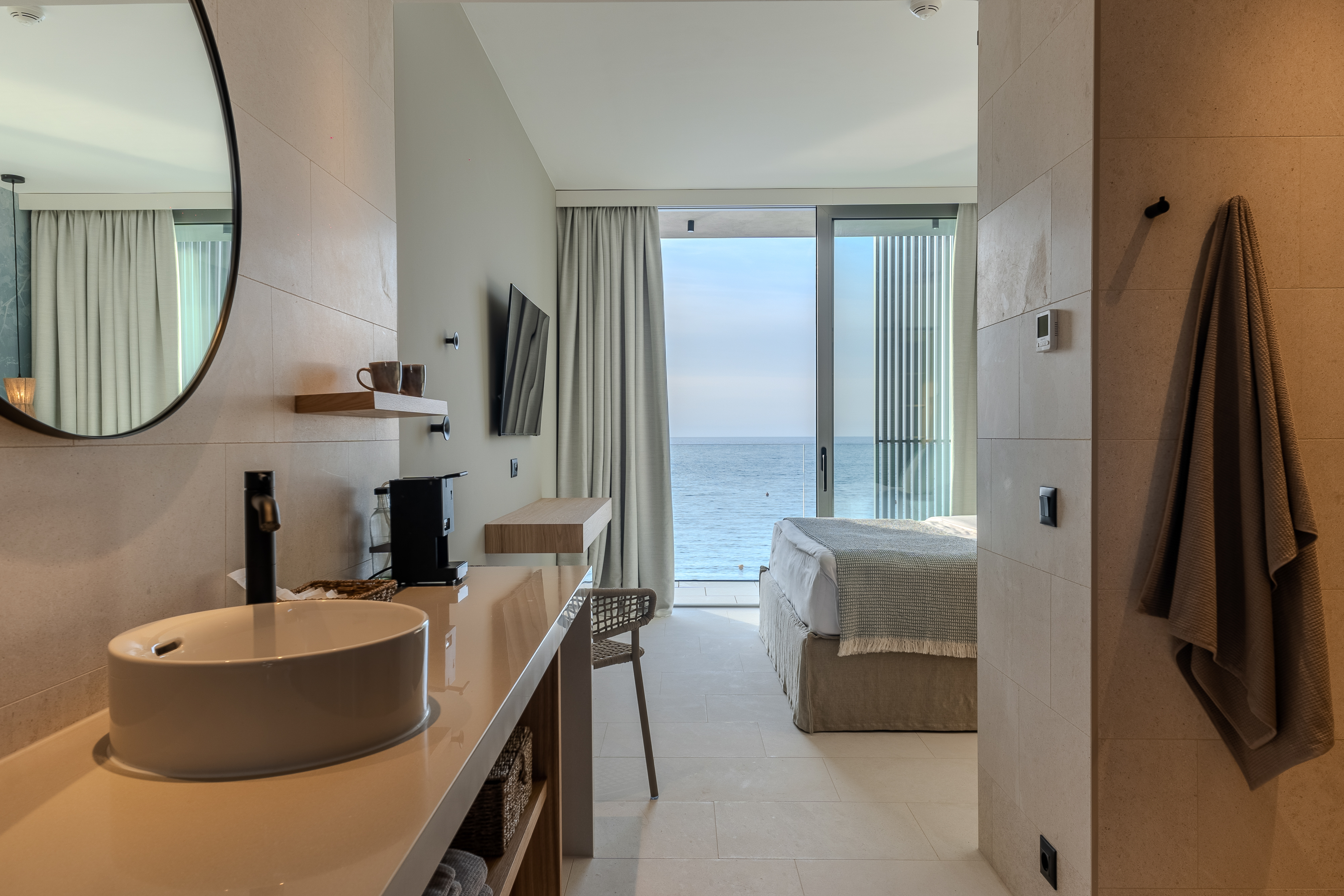 4 open bathroom