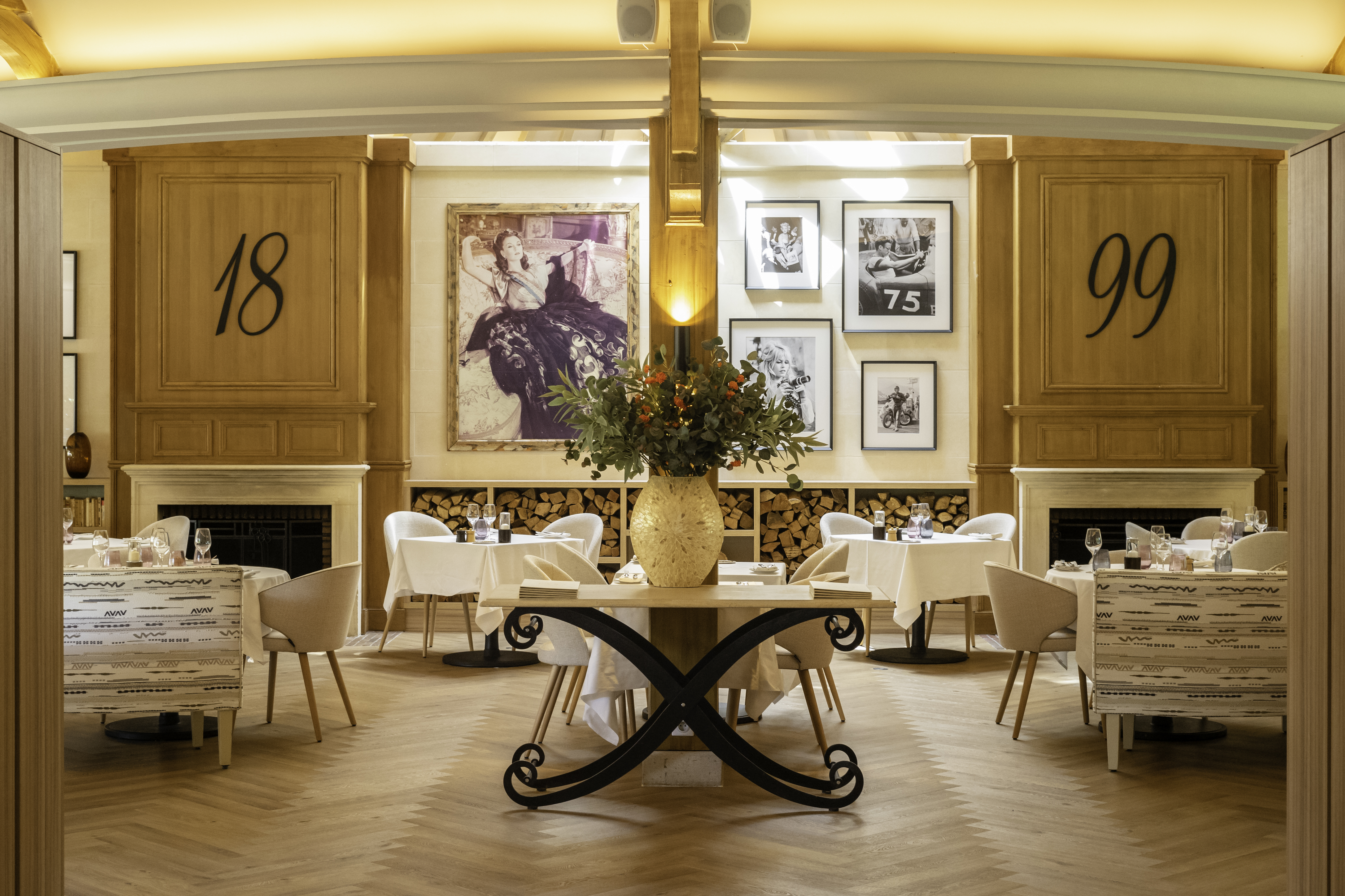 restaurant le 1899  hotel les manoirs de tourgeville deauville alexandre chaplier 1