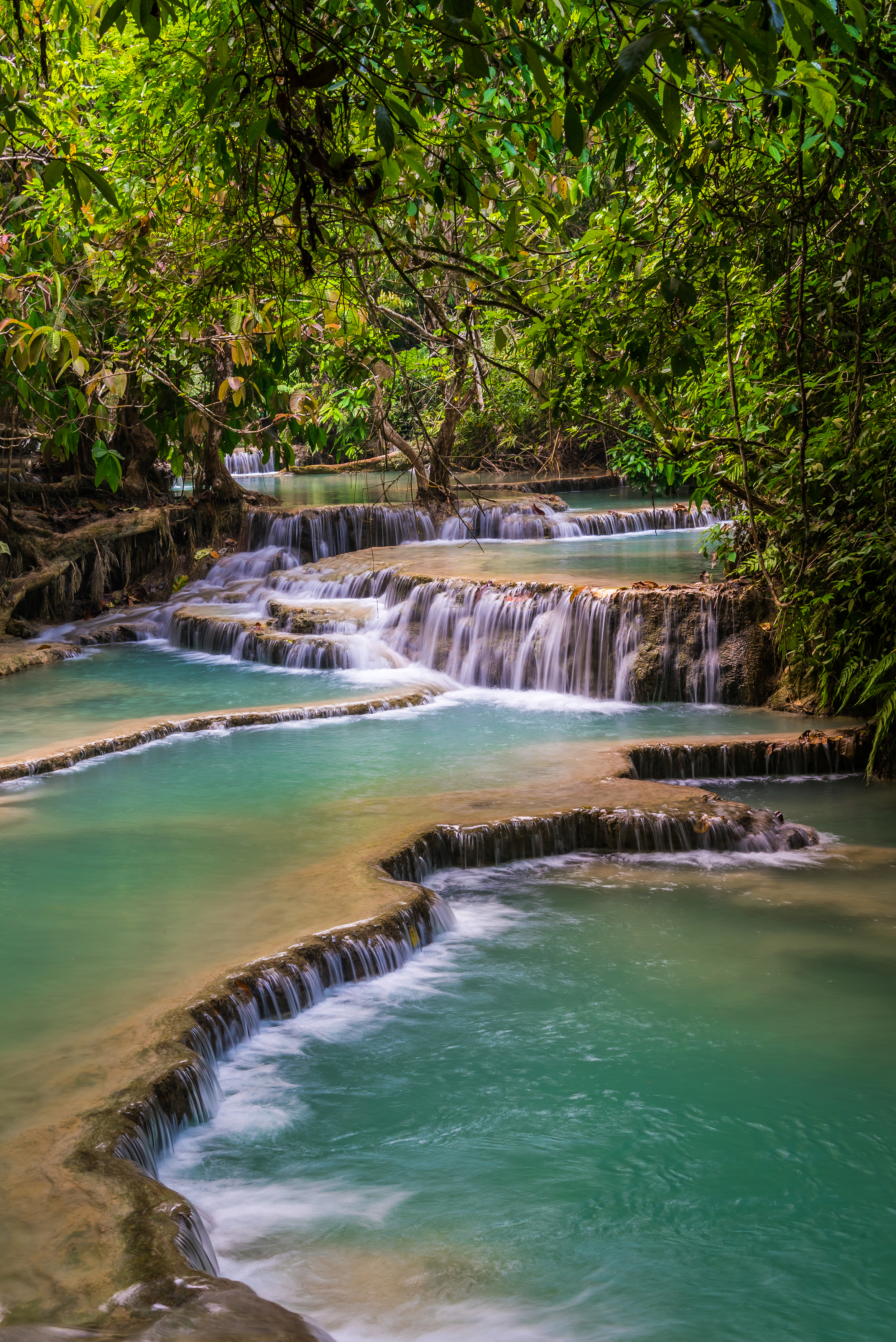 luang prabang kuang si waterfall 3