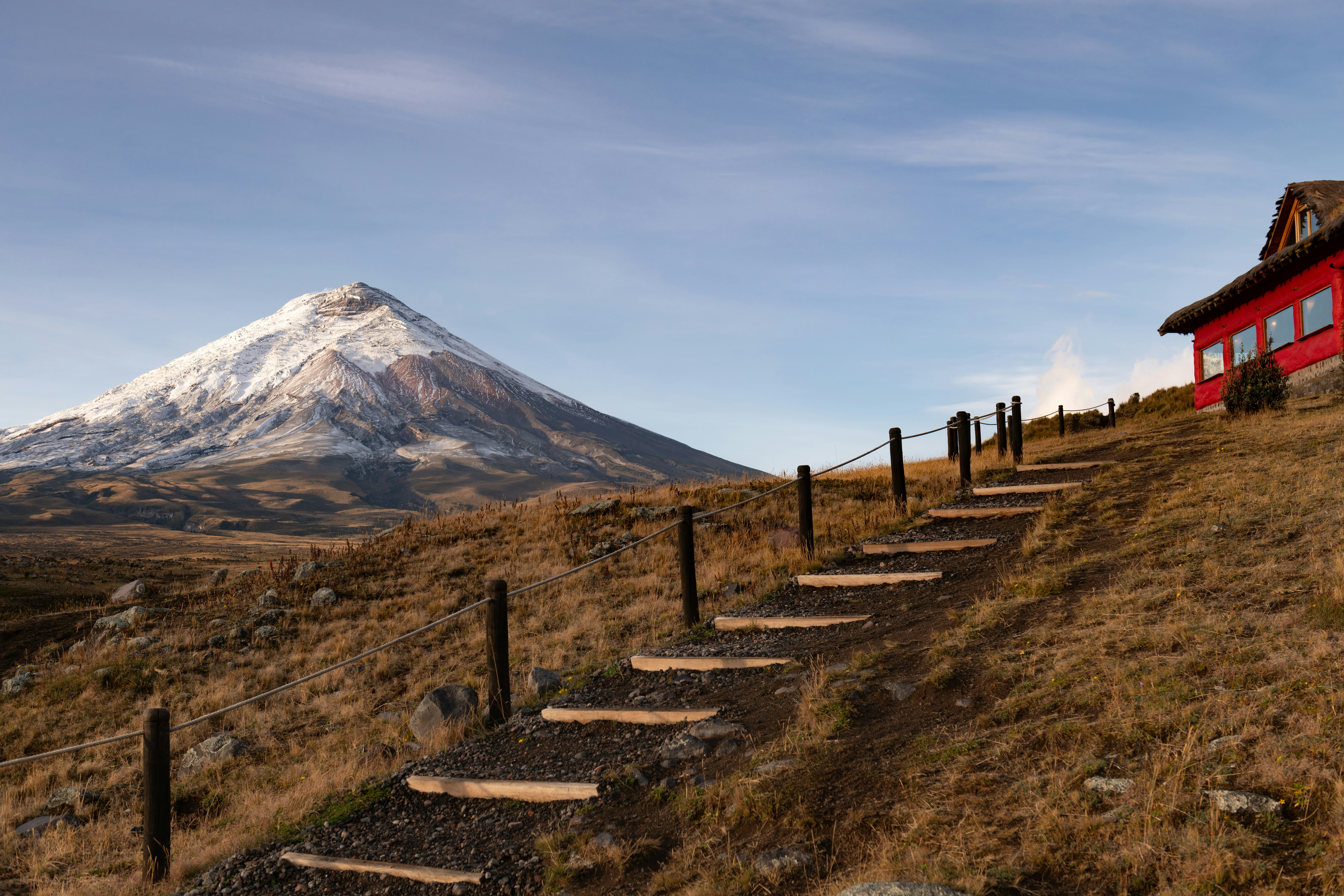 cotopaxi house and stairs