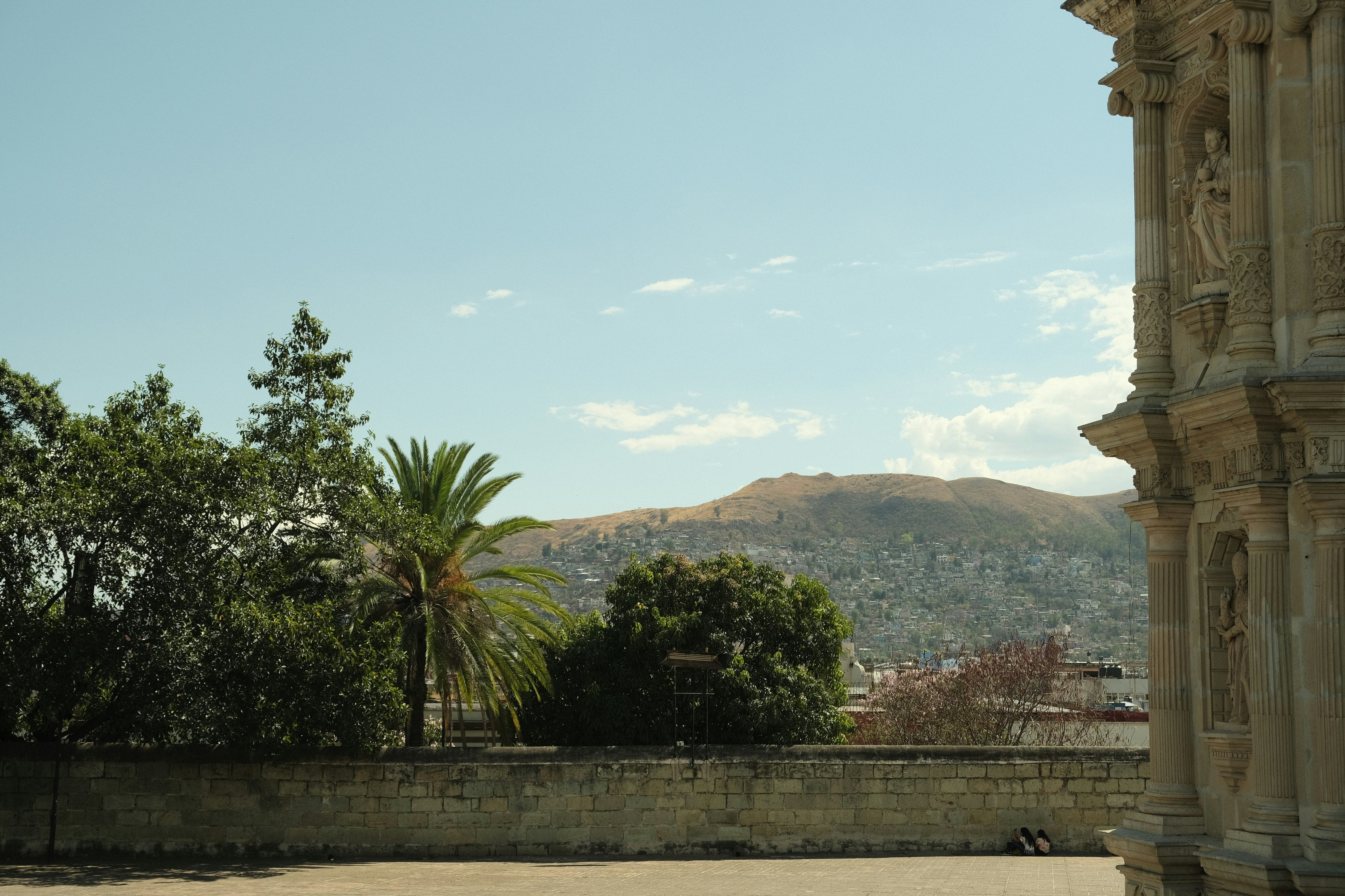 church in oaxaca city mexico