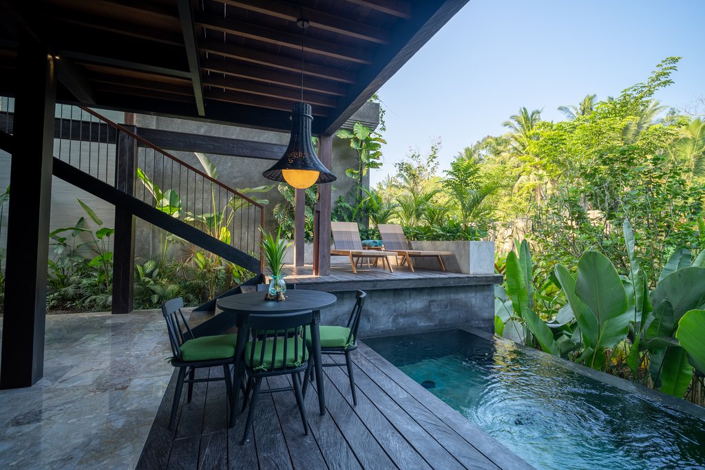 13 prestige pool villa garden view outside