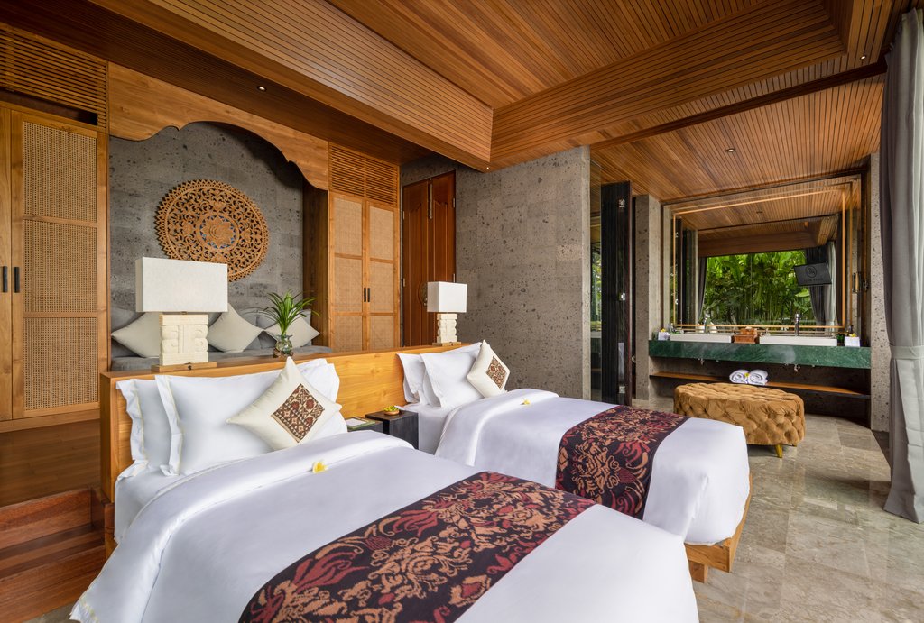 grand deluxe terrace paddy view seperate beds