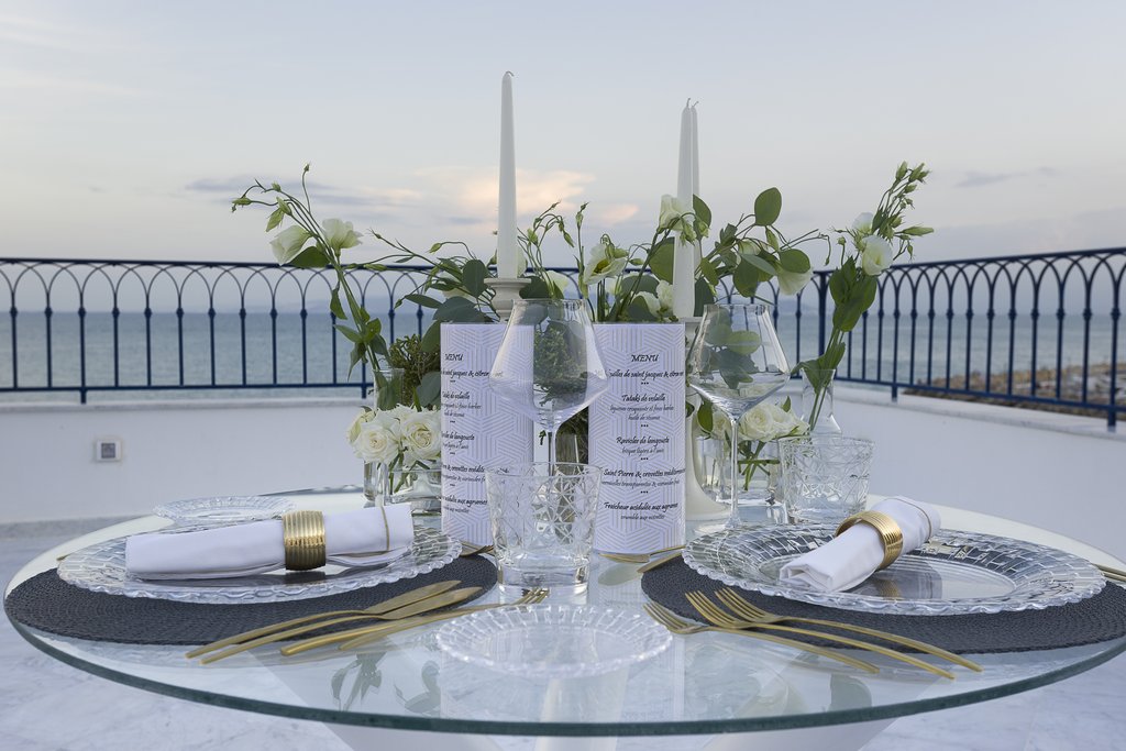 20 rooftop dinner