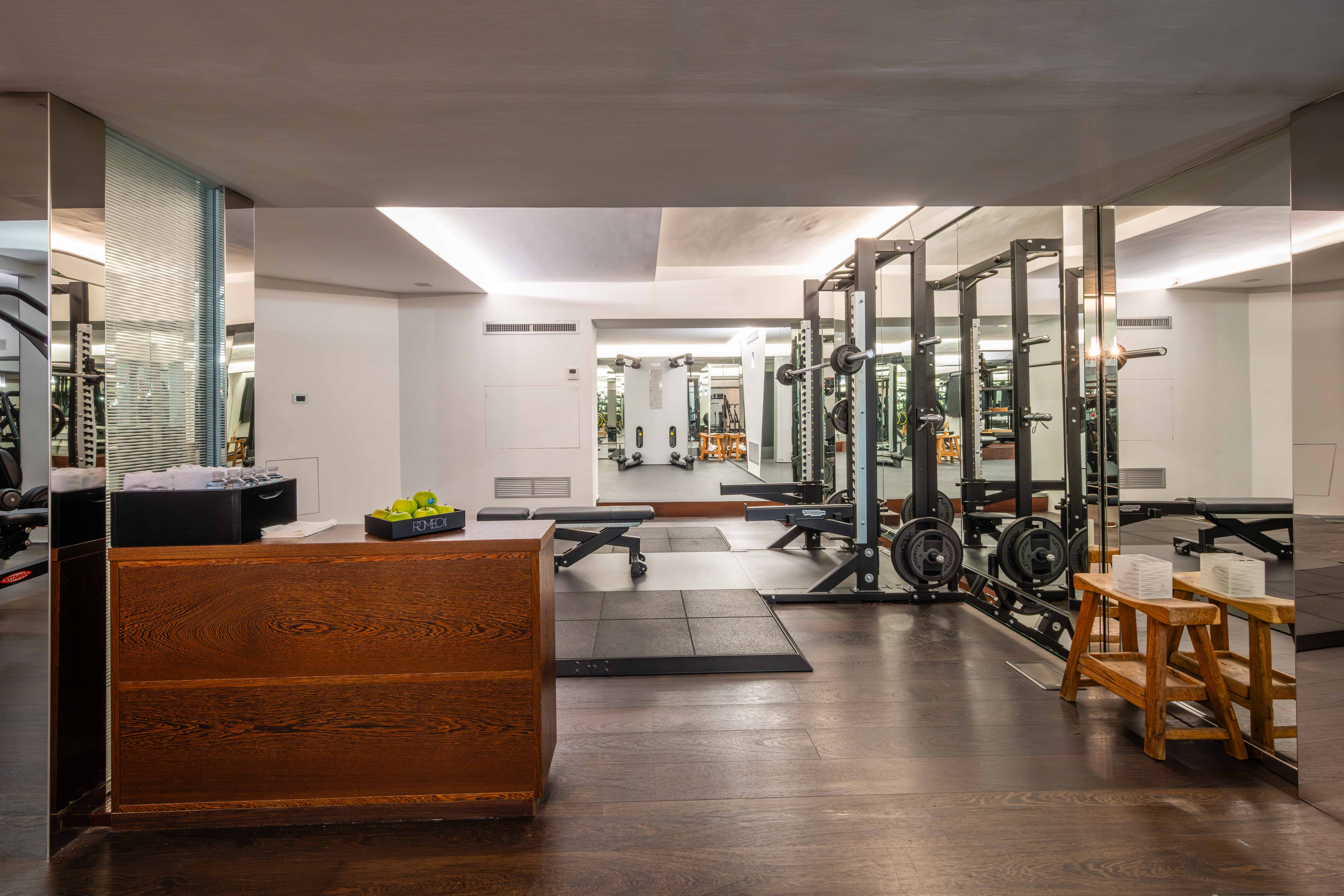 romeo napoli technogym fitness area 1