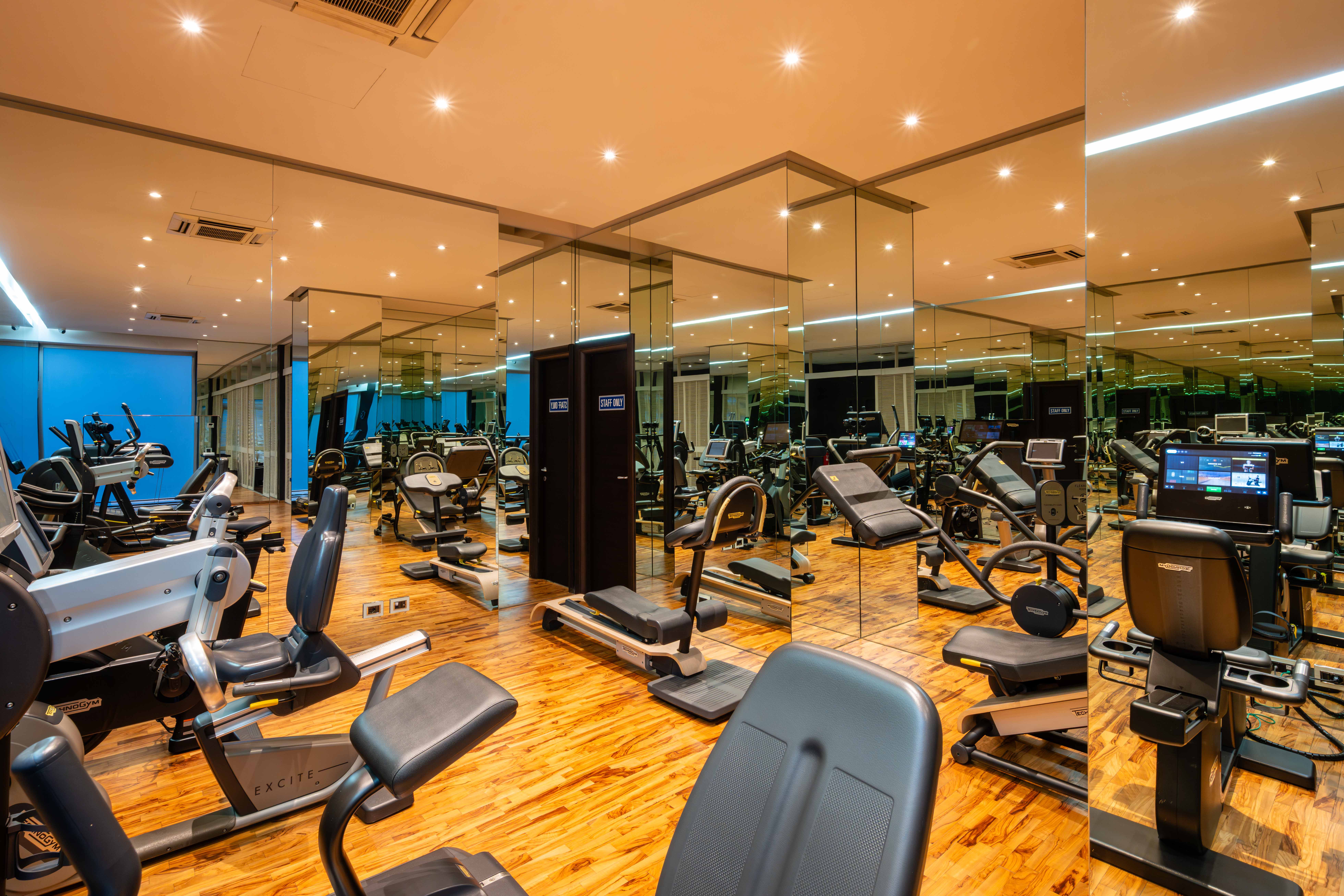 romeo napoli technogym fitness area 2