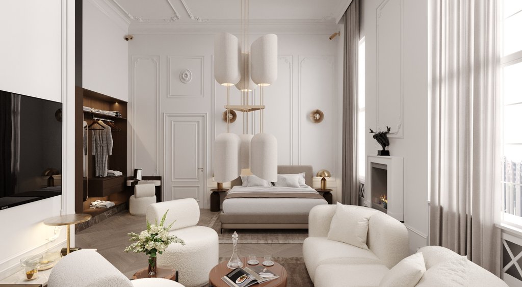 executive junior suite seating area