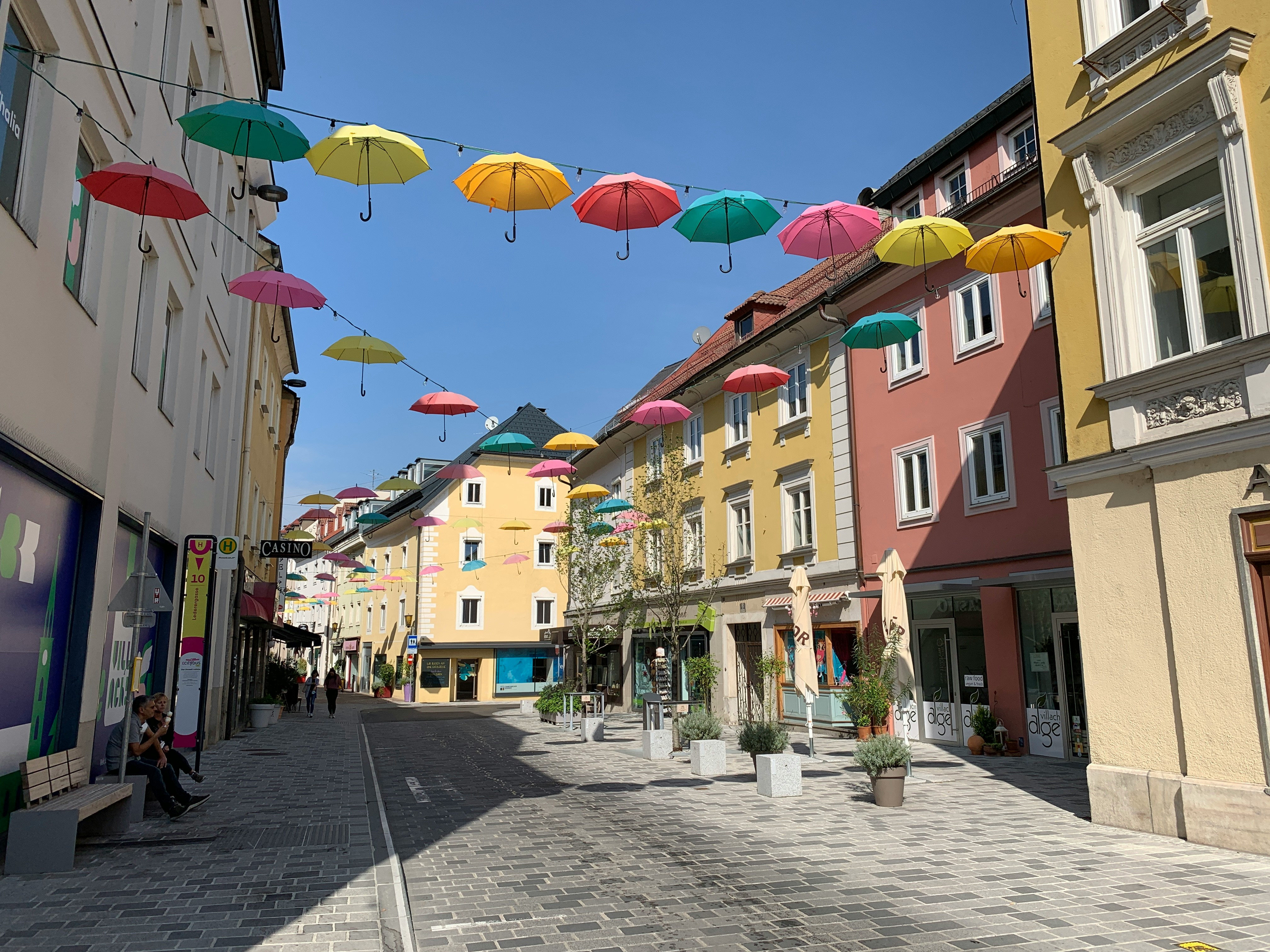 umbrella street villach austria