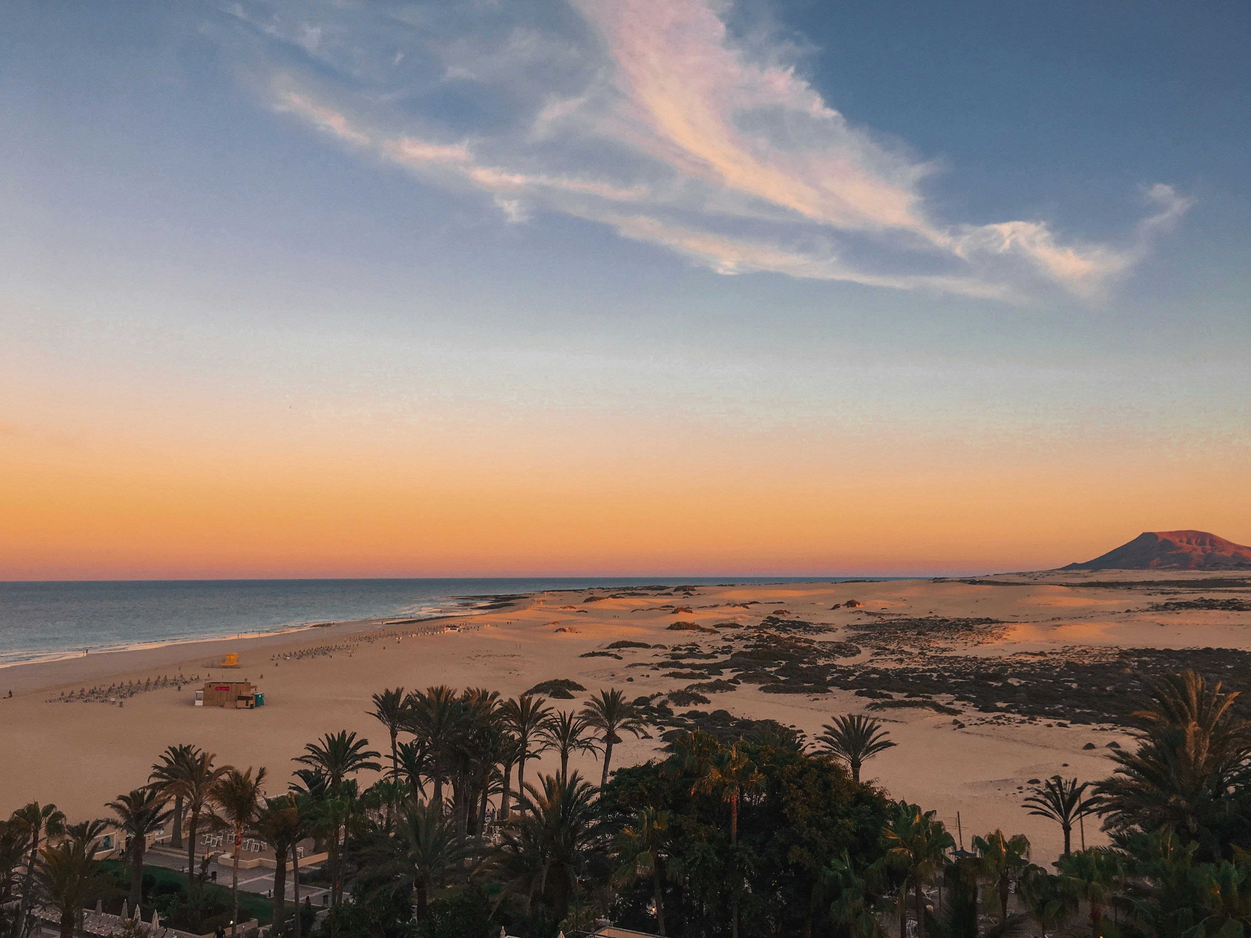 sunset fuerteventura
