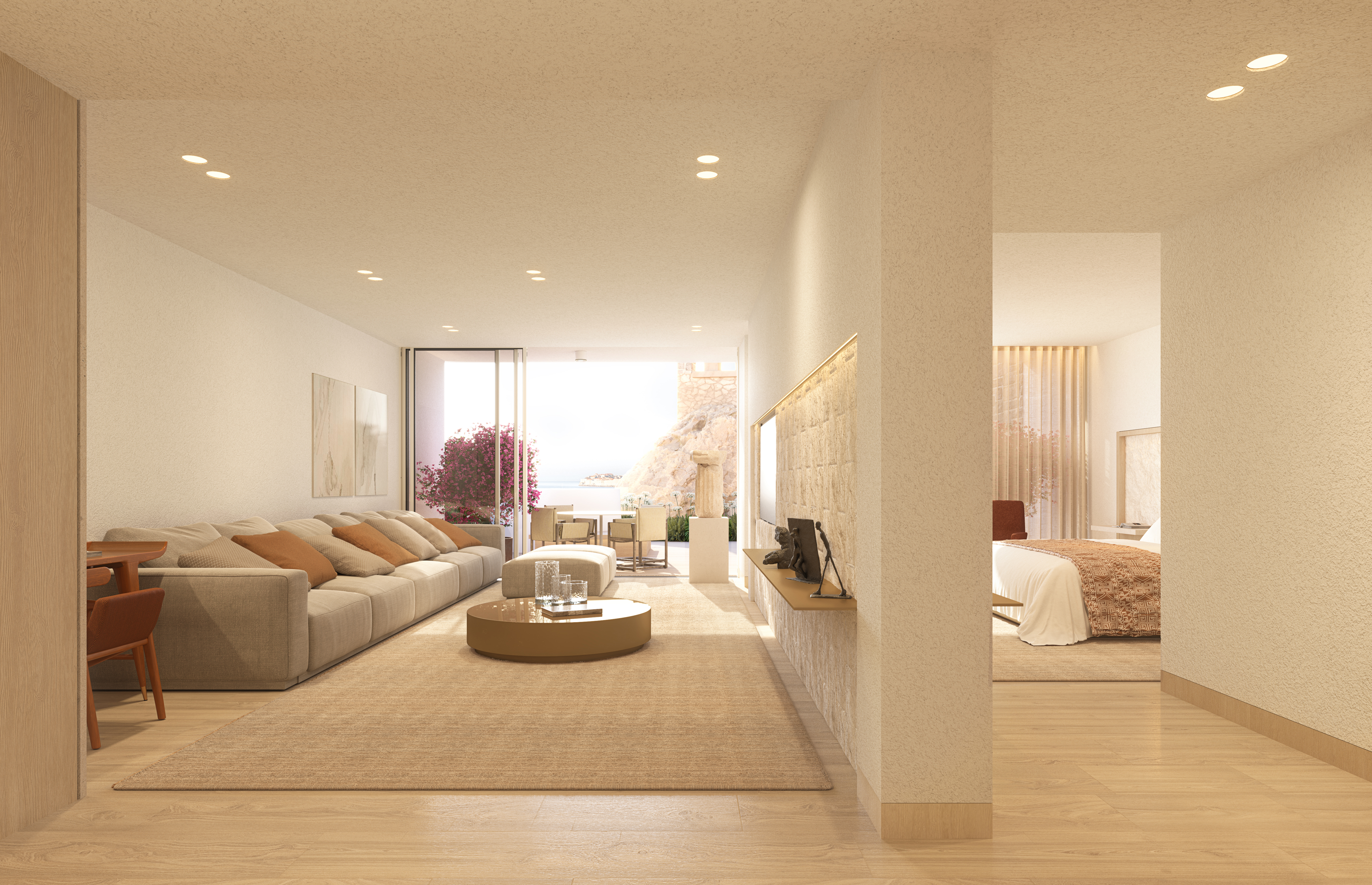 7b2 amor suite living room