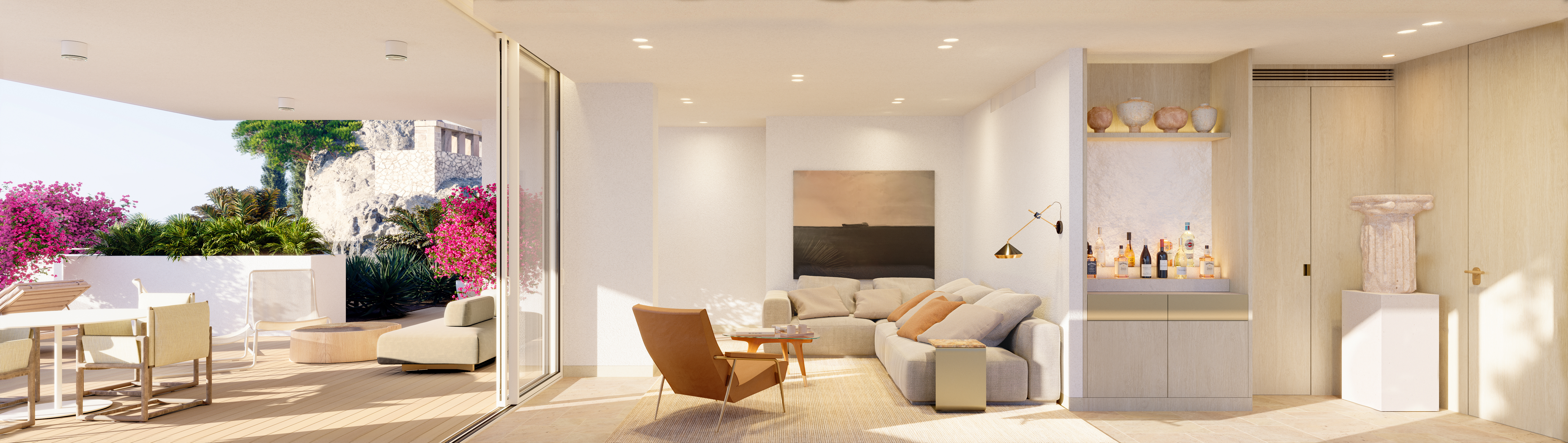 9a tezoro suite living room
