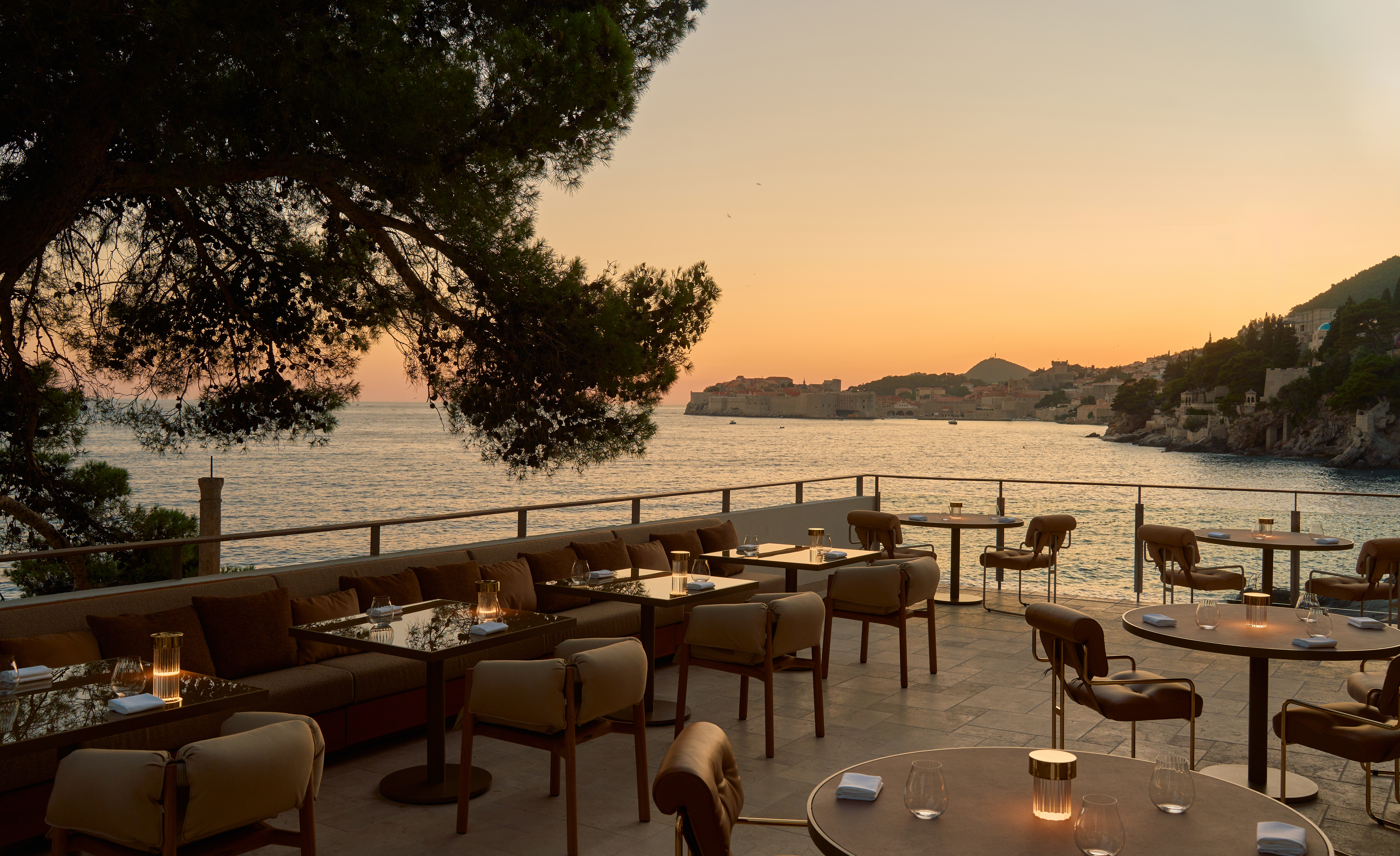 villa dubrovnik pjerin restaurant terrace