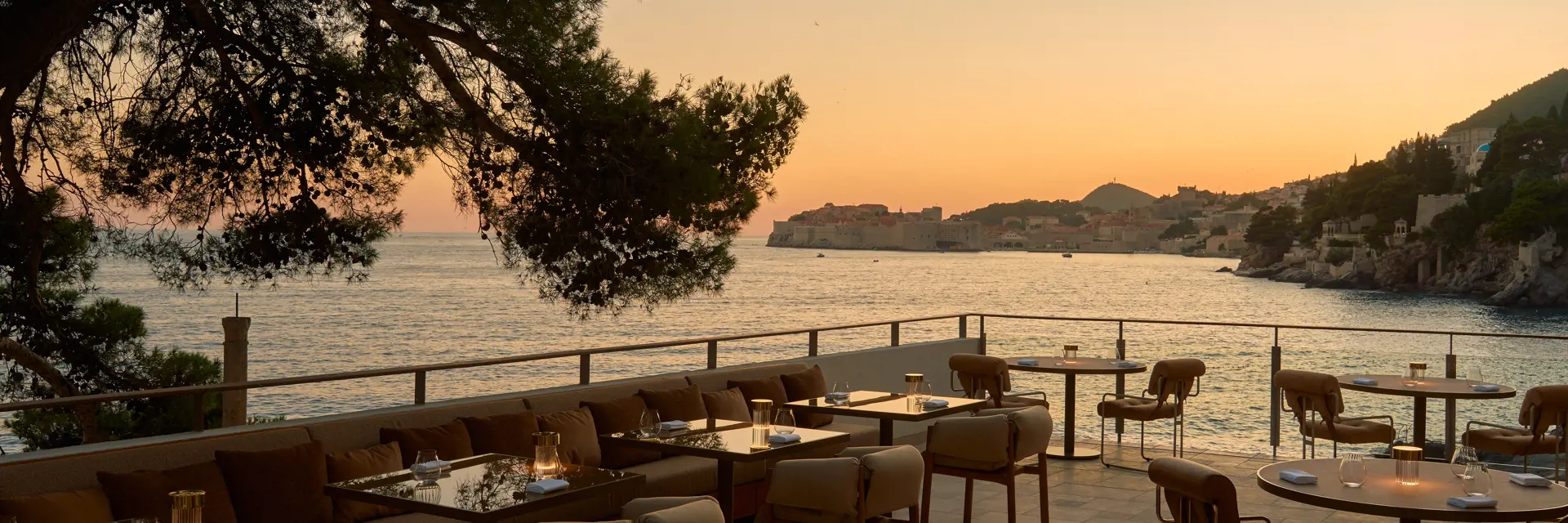 villa dubrovnik pjerin restaurant terrace