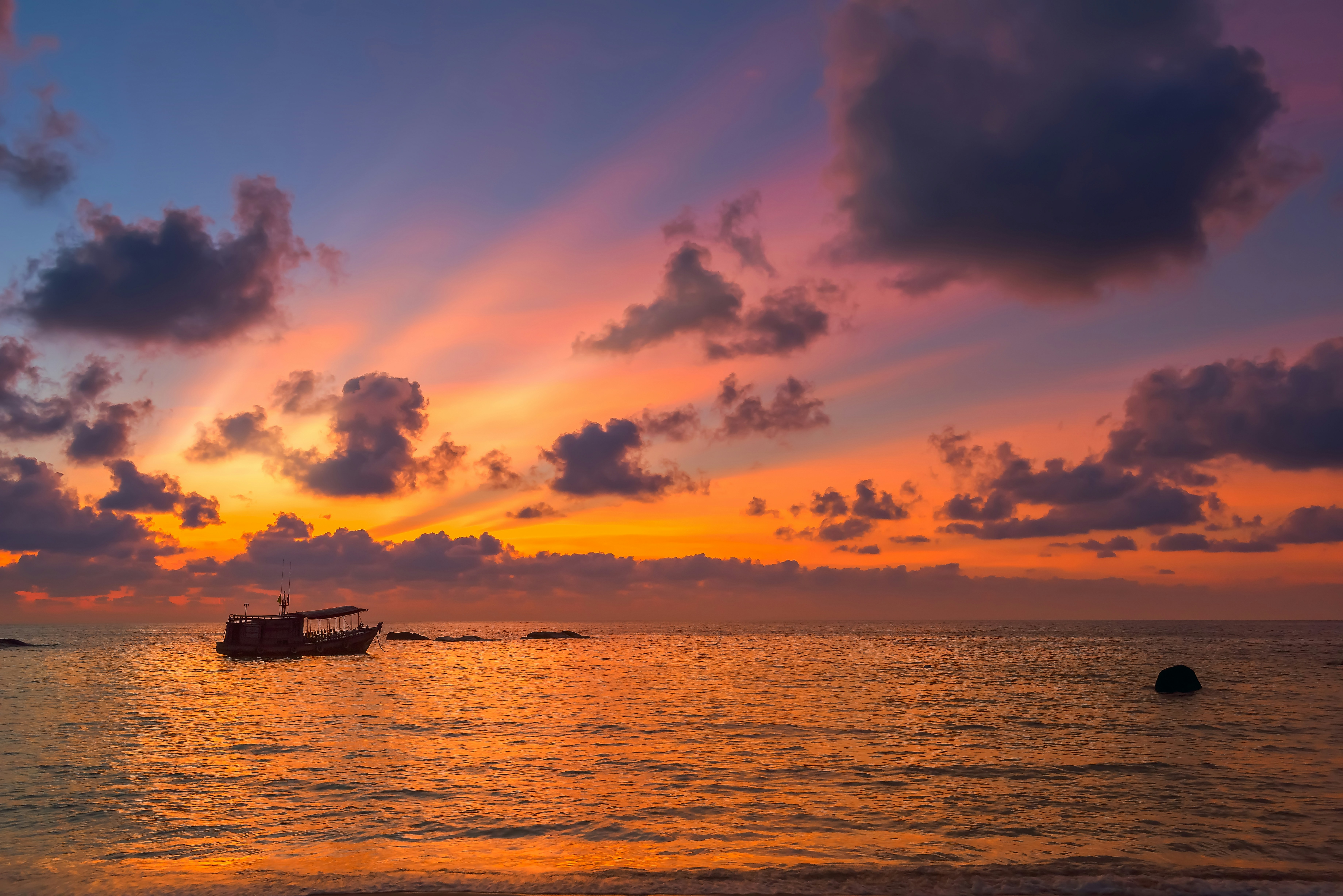 koh tao sunset